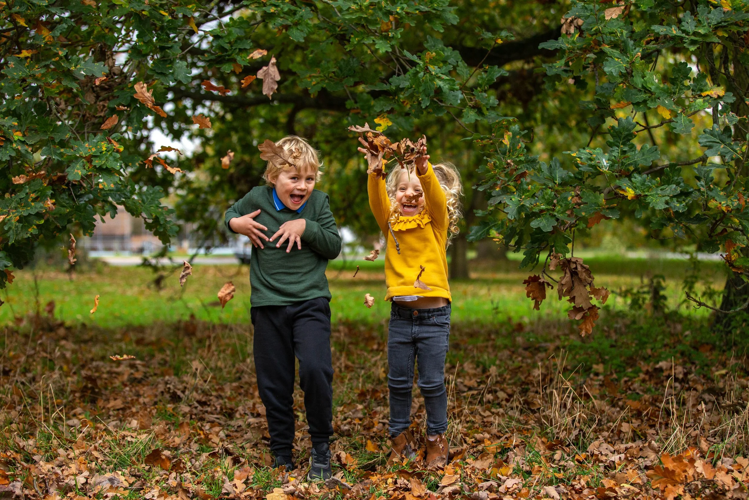 autumn mini session bedfordshire