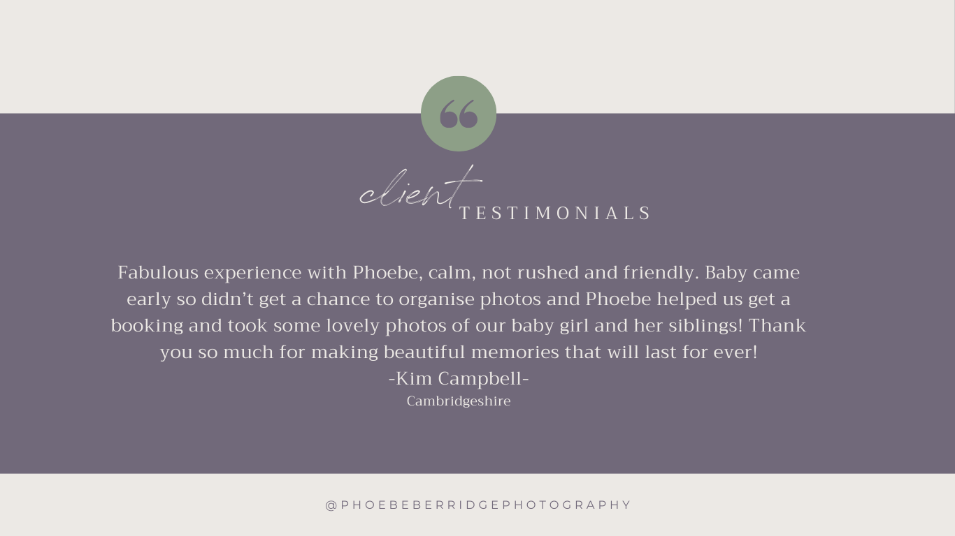 Cambridgeshire client review 