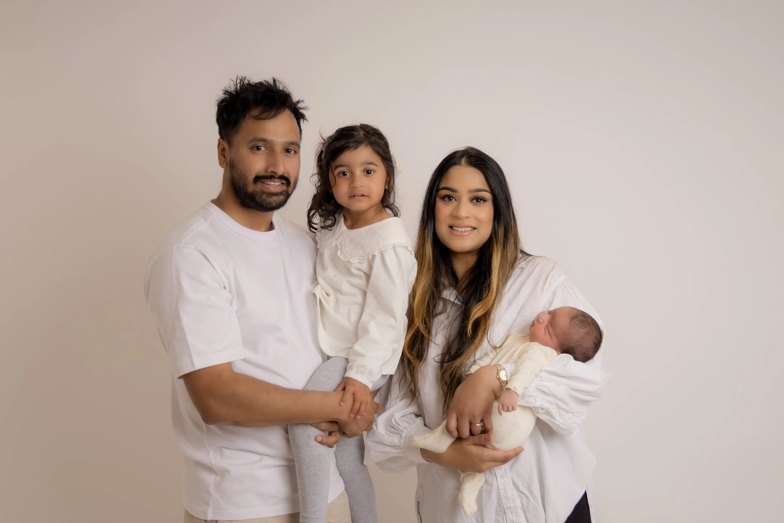 family photo newborn session biggleswade