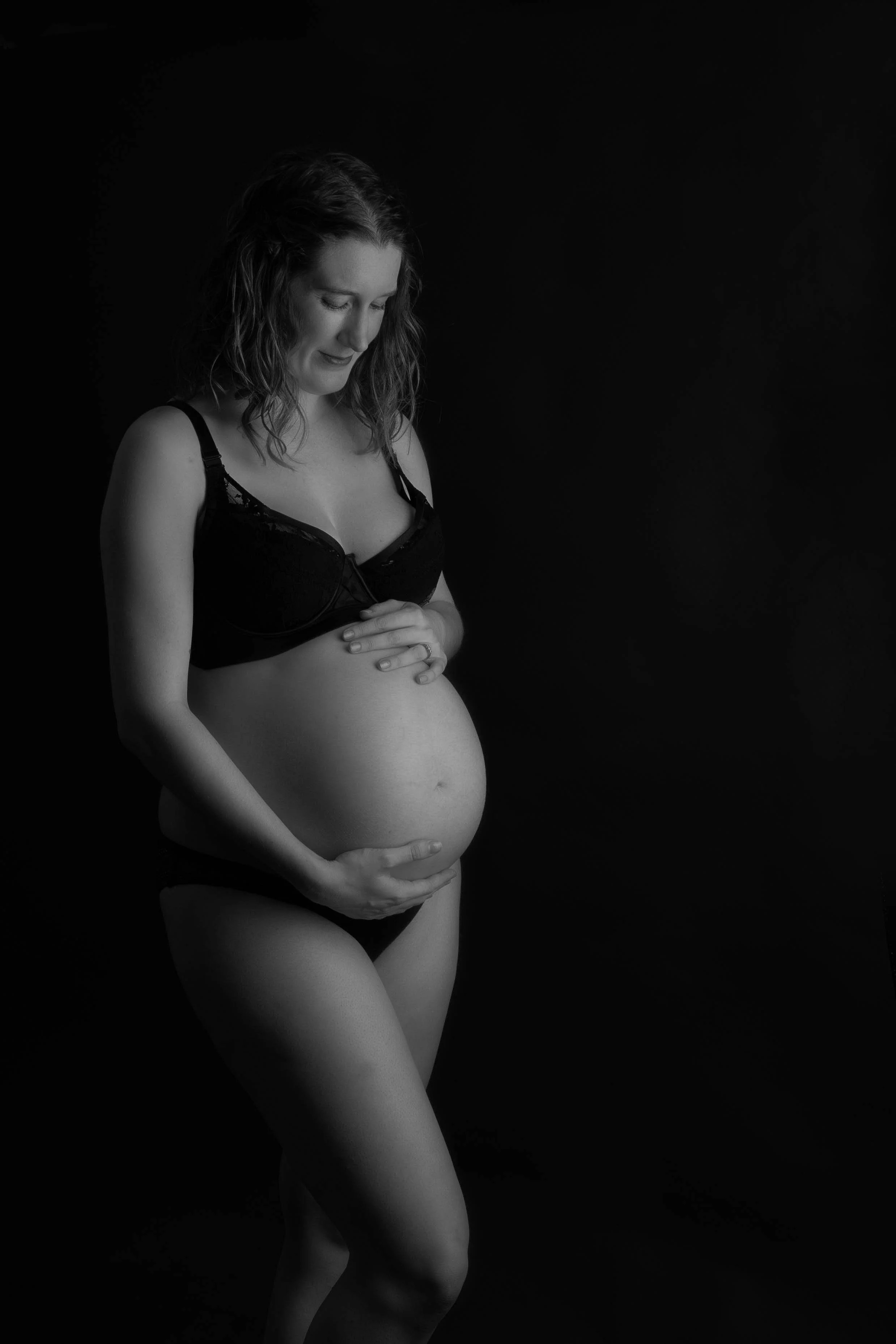 black/white mummy to be biggleswade