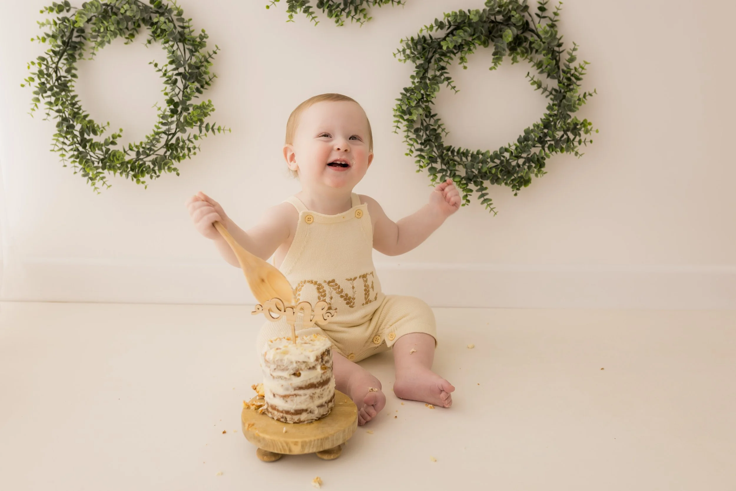 foilage cake smash cambridgeshire