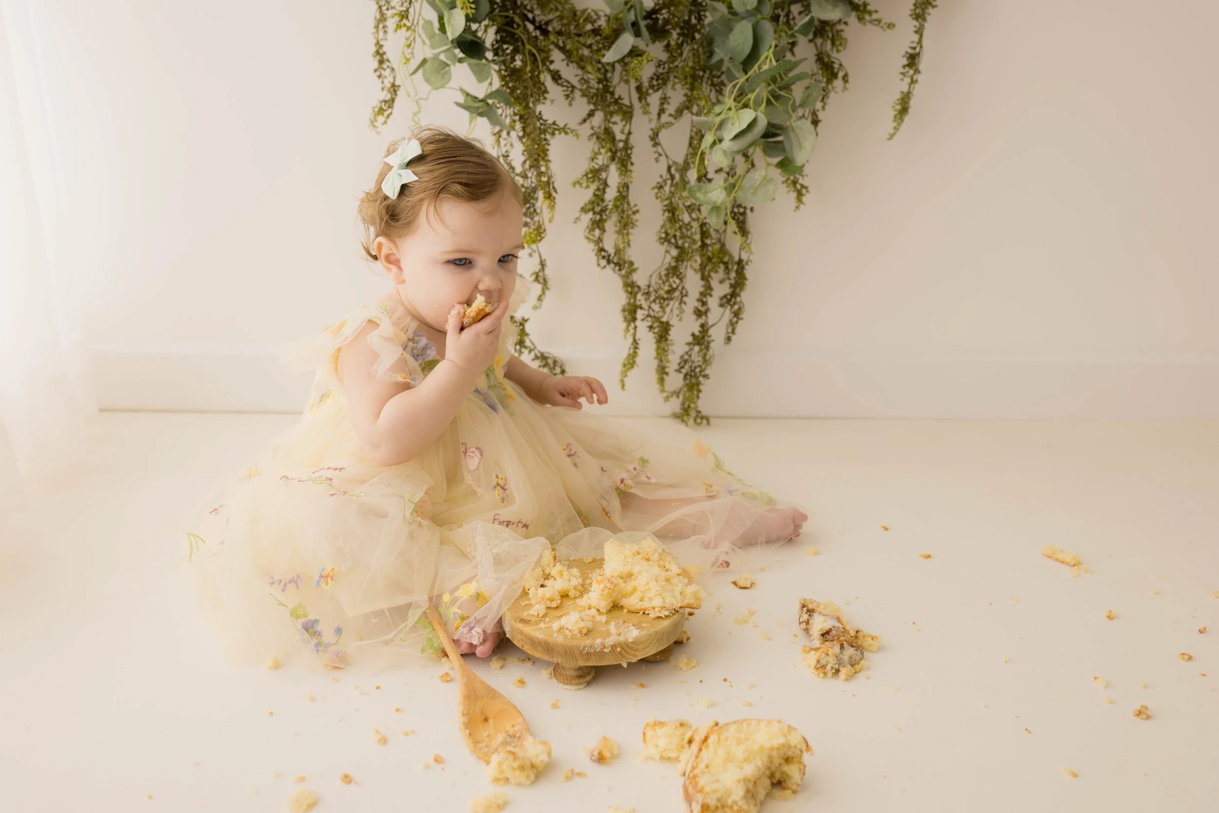 eatting cake biggleswade photographer