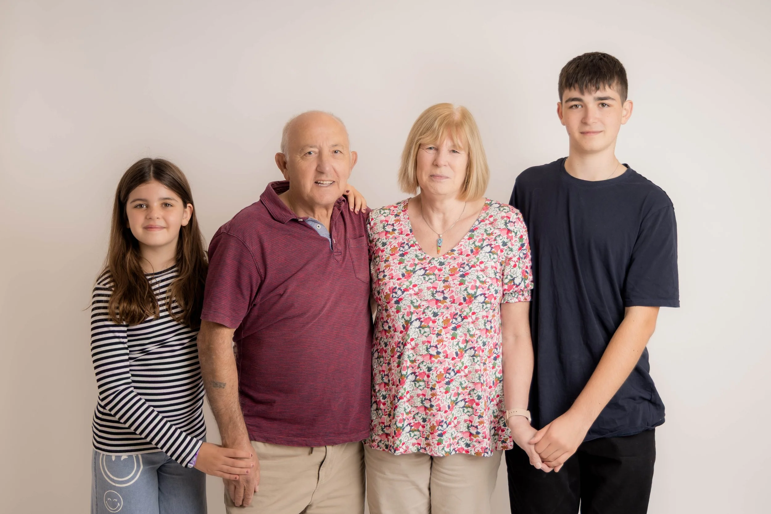 studio family session hertfordshire