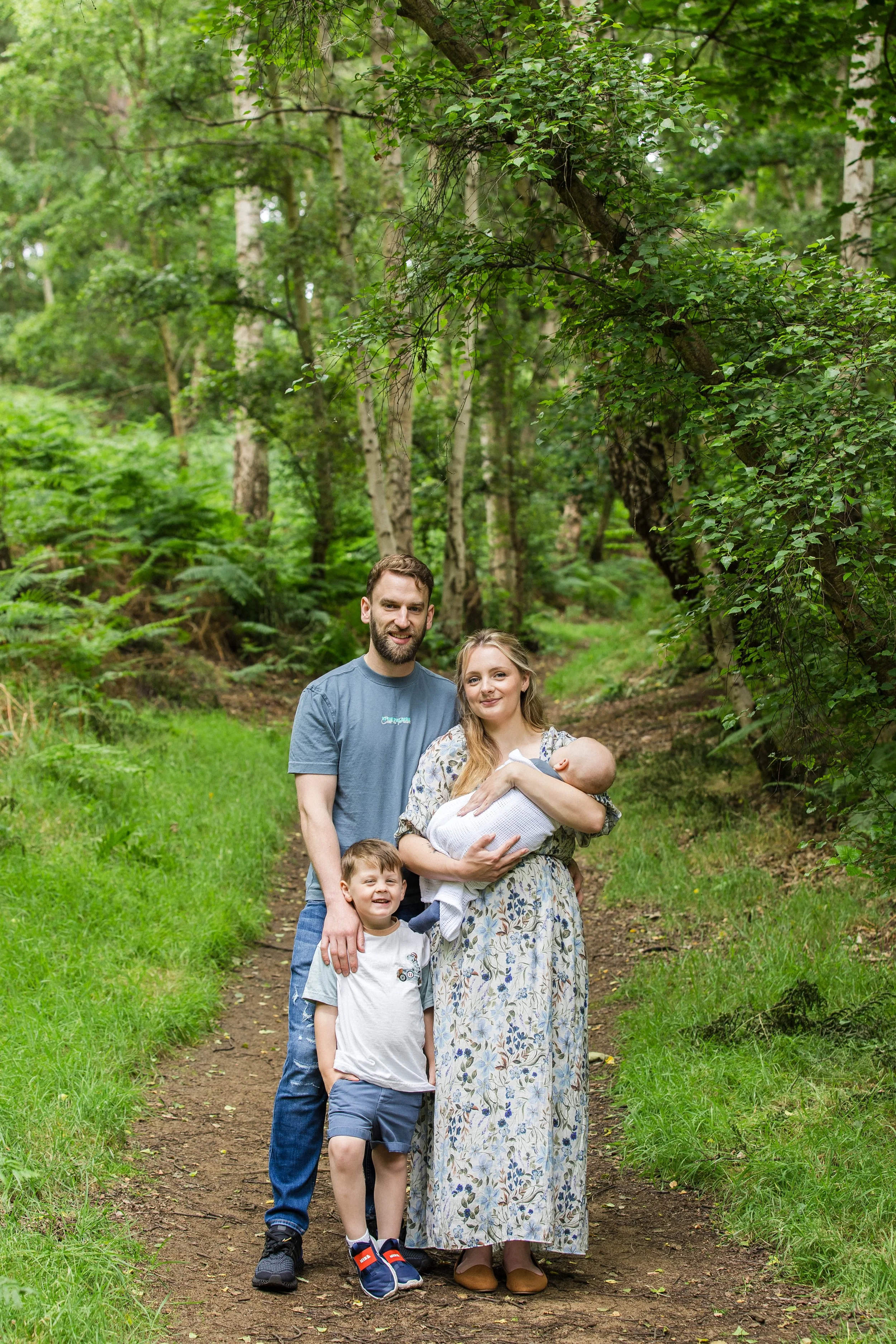 outdoor family session cambridgeshire