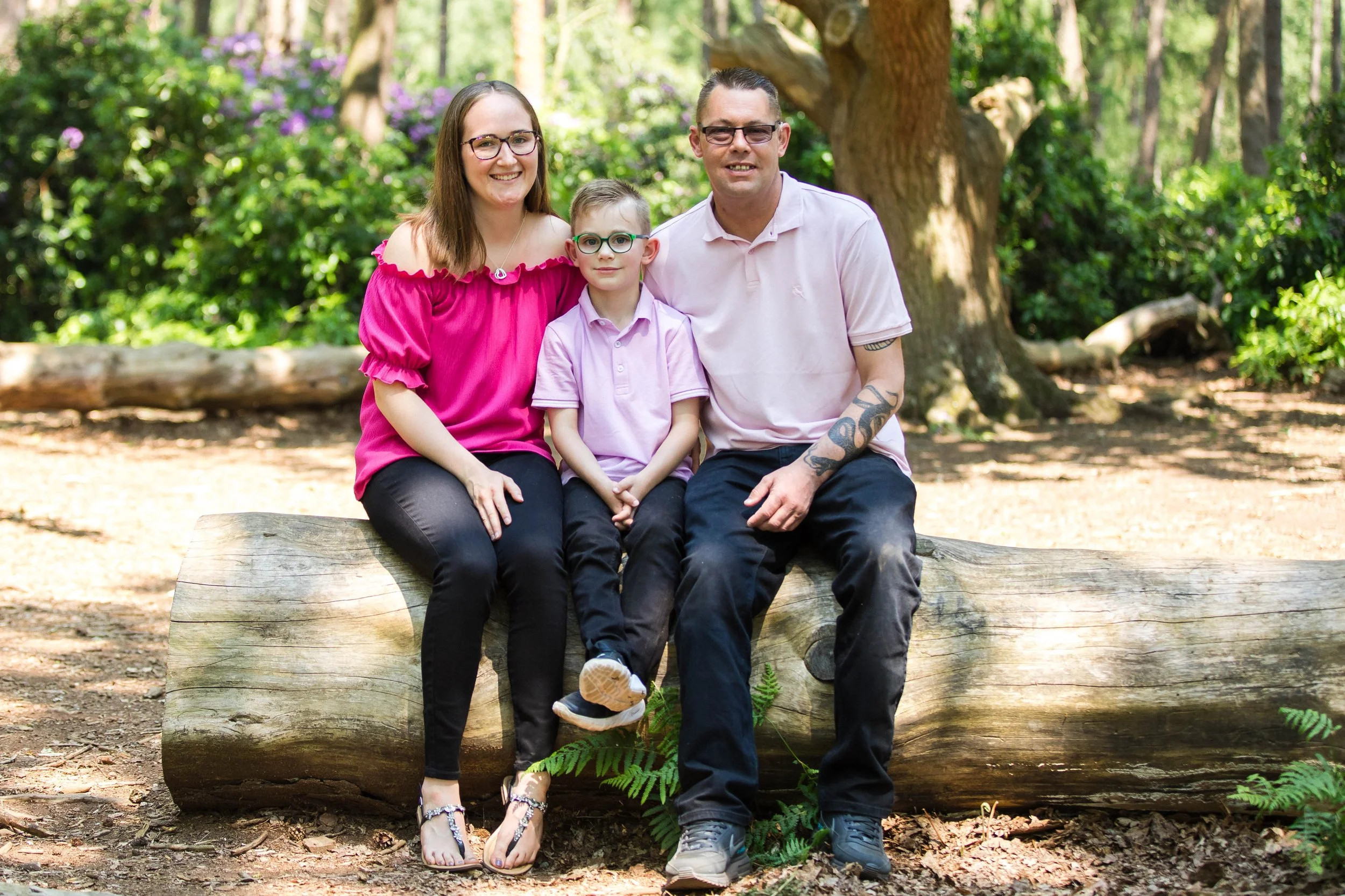 outdoor family photoshoot chicksands