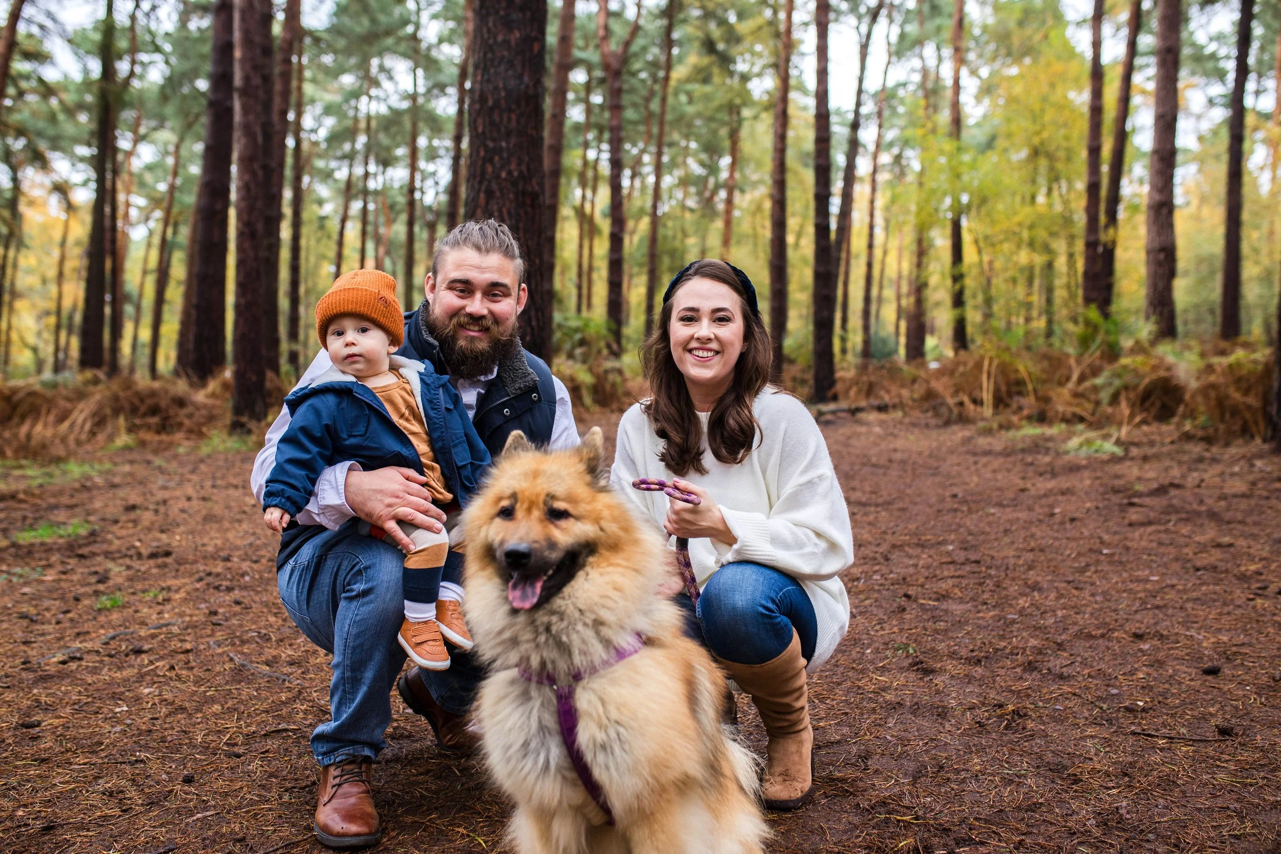 chicksands wood family portrait