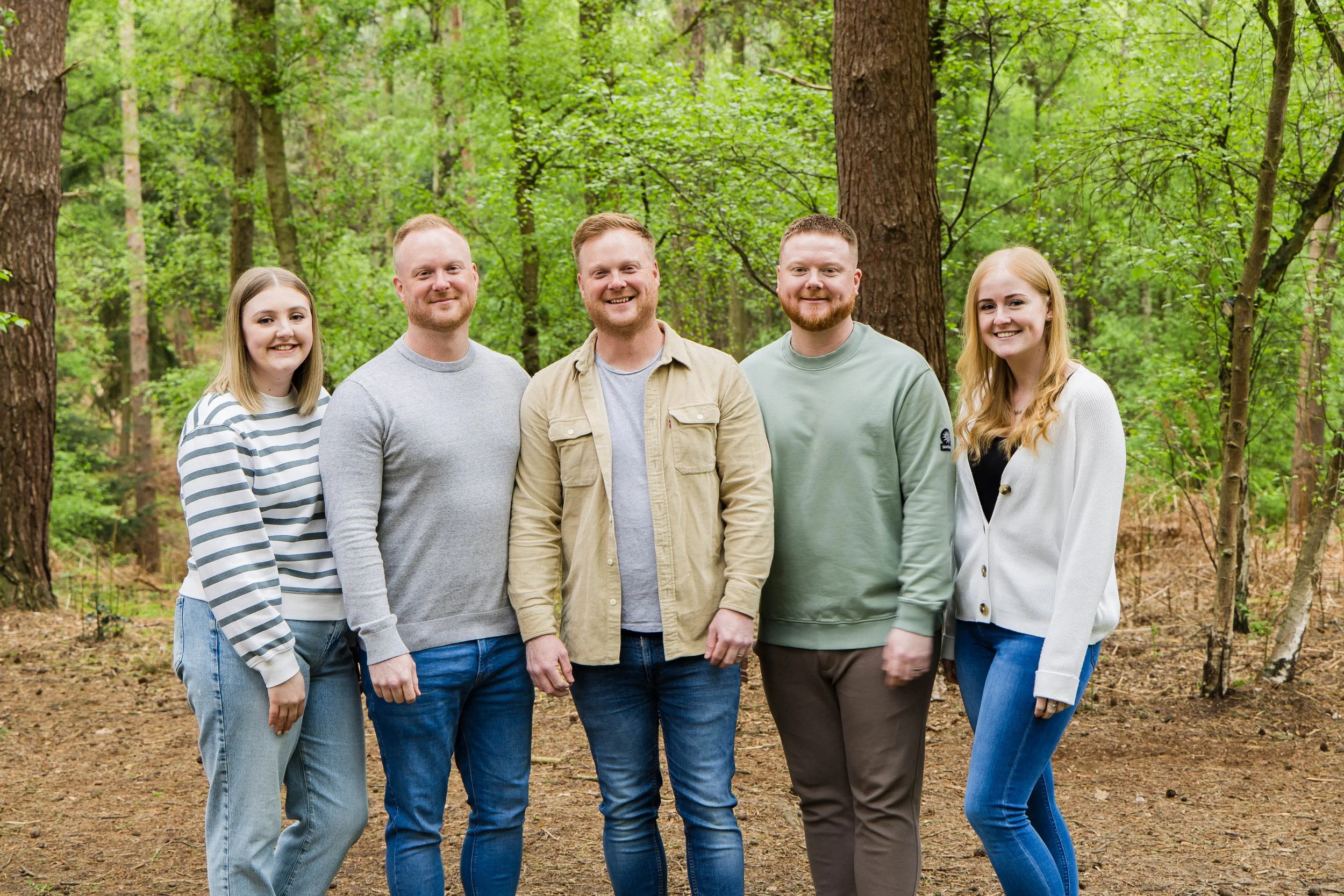 extended family photograph cambridgeshire