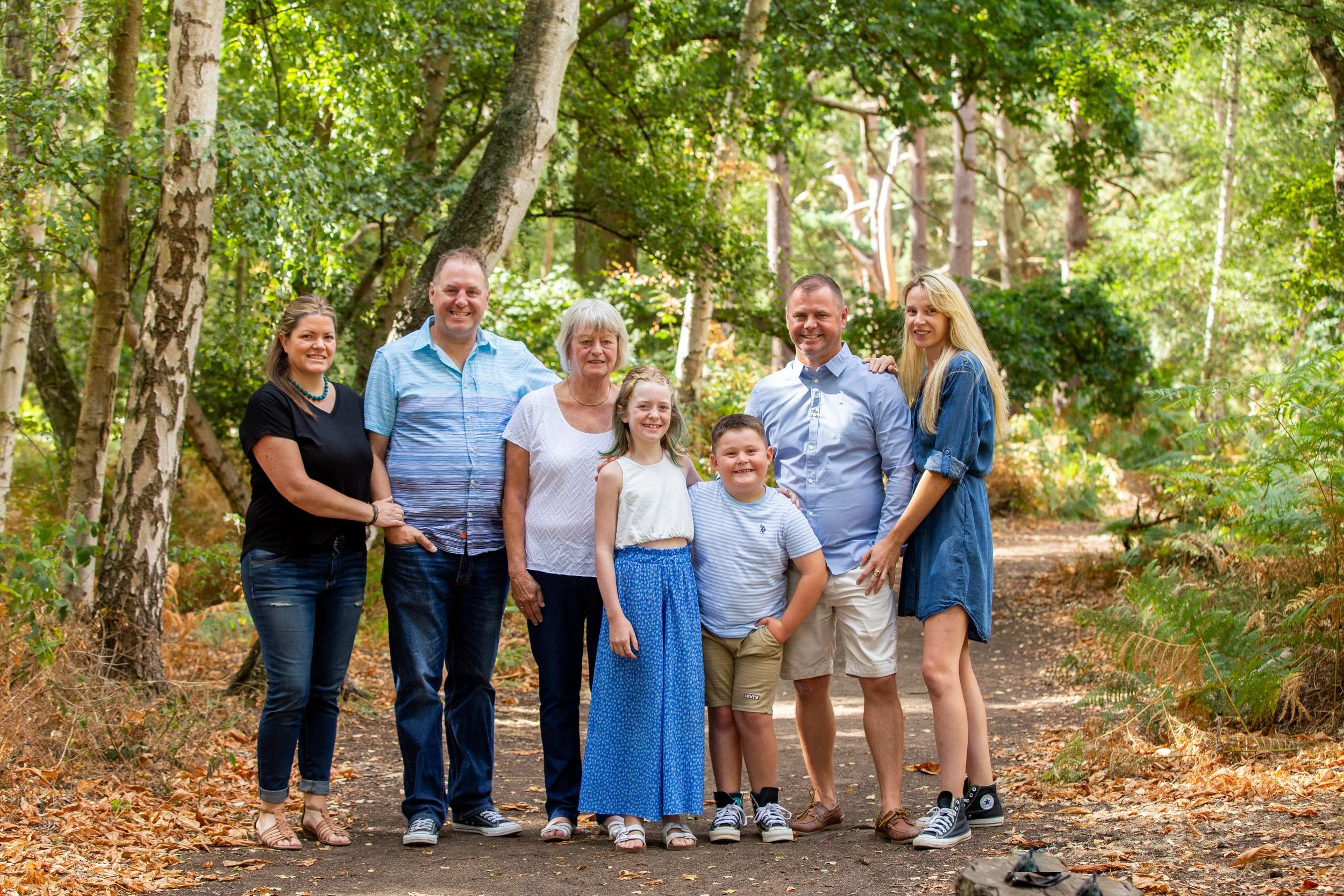 extended family portrait session