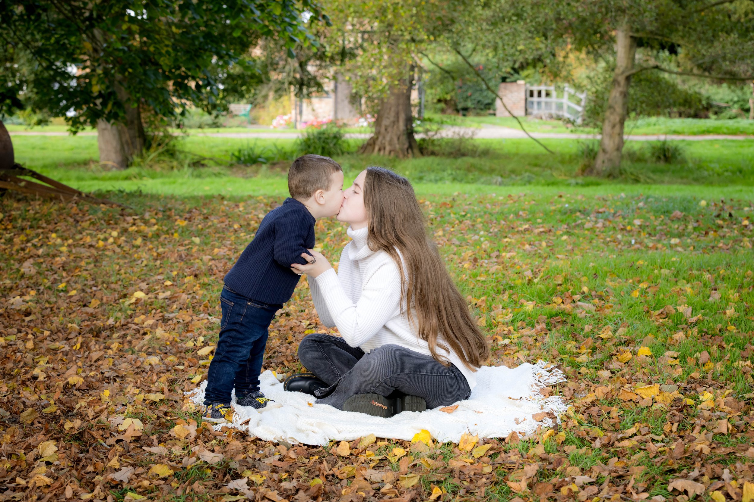 autumn mini session bedfordshire