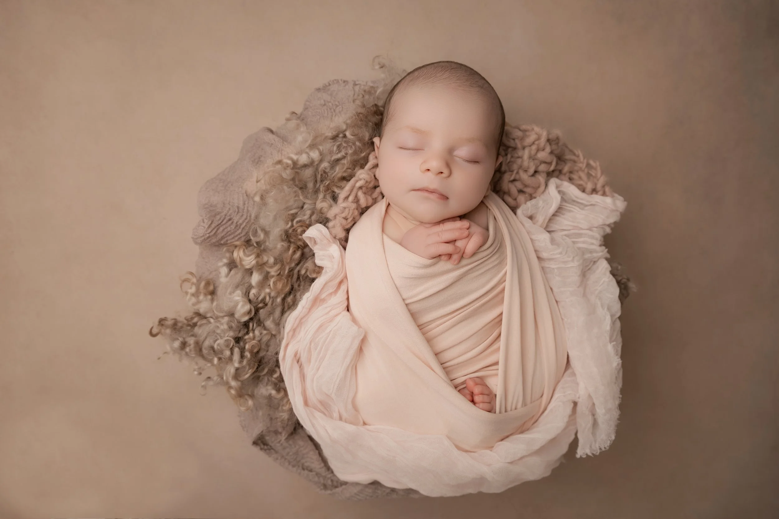 newborn baby girl biggleswade studio