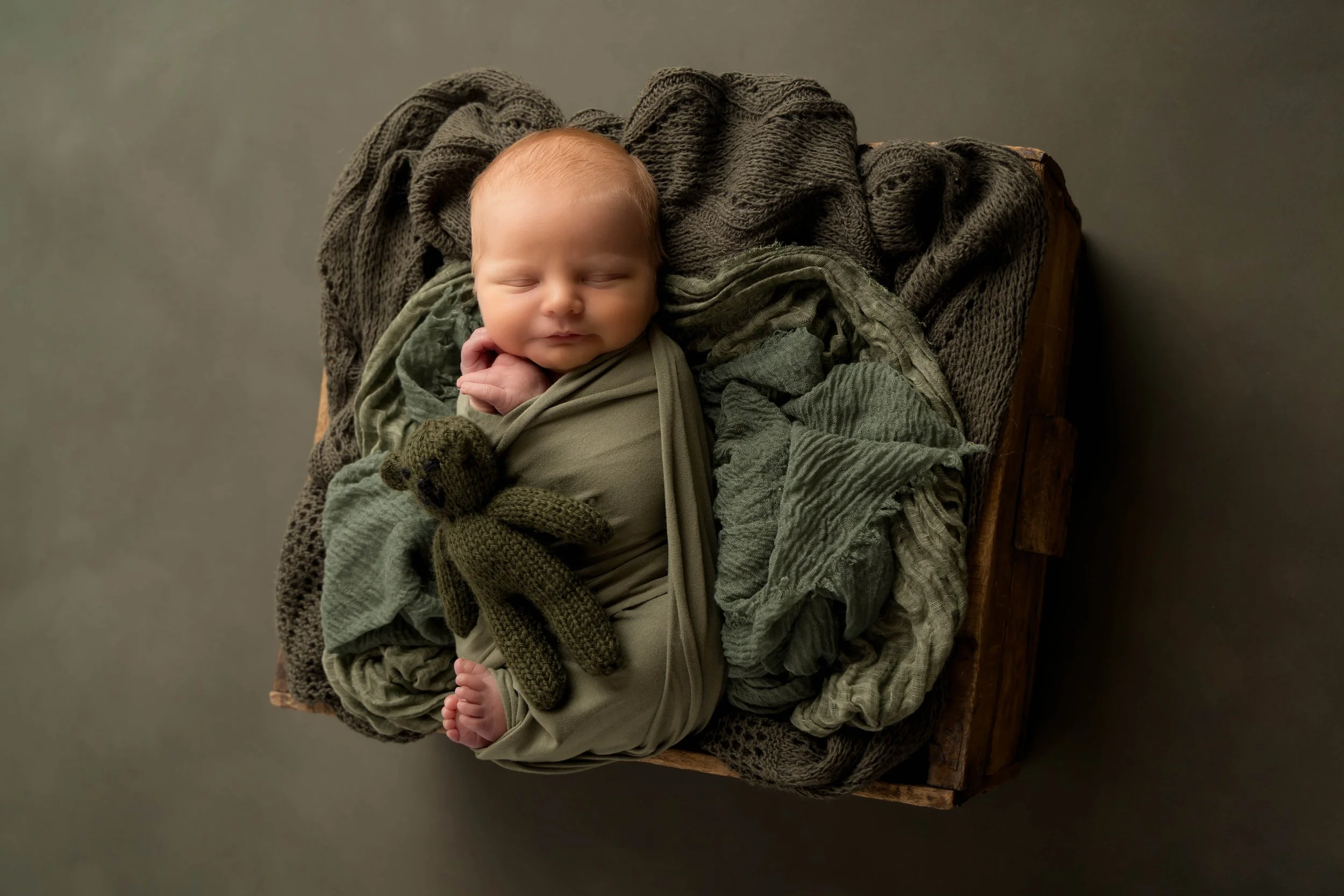 Baby photographed at 10 days old