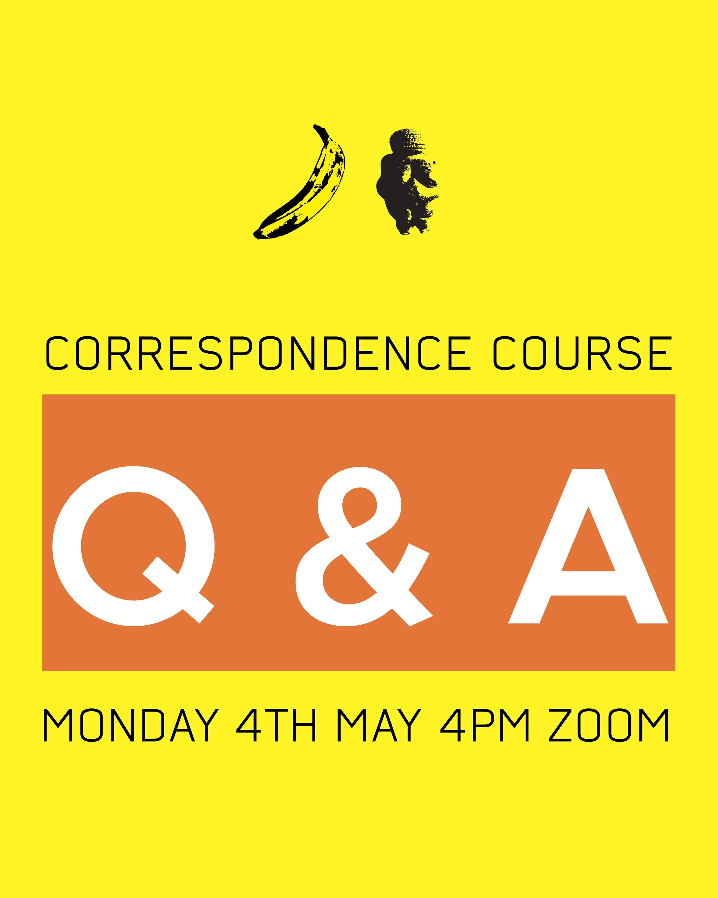 Correspondence Course Q&amp;A