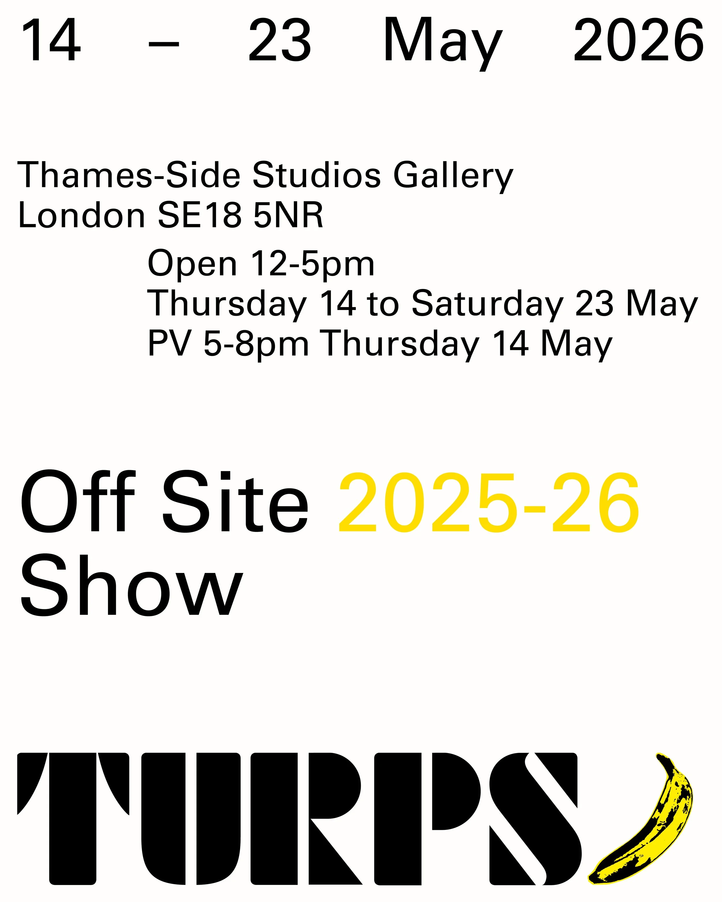 Turps Off-Site Programme Show