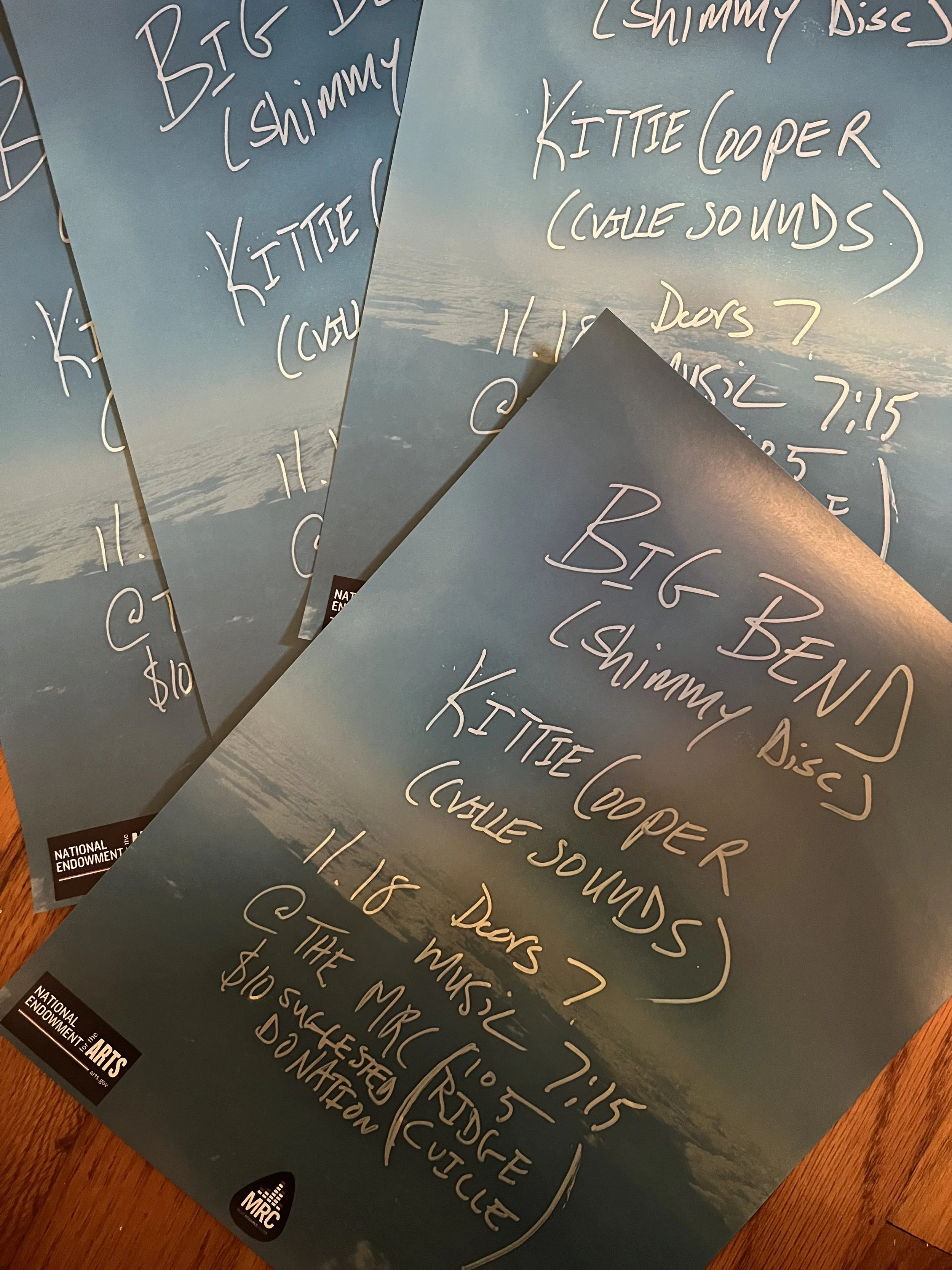 Big Bend + Kittie Cooper @ the Music Resource Center