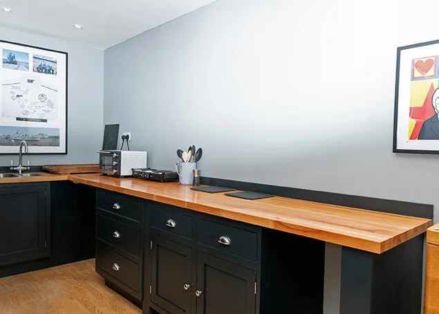 New Kitchen at the Studio.