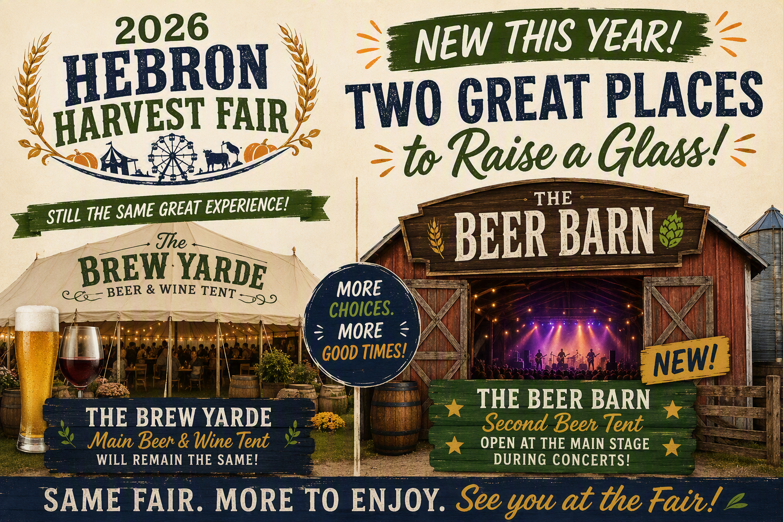 🍺 NEW FOR 2026: Introducing The Beer Barn! 🎶