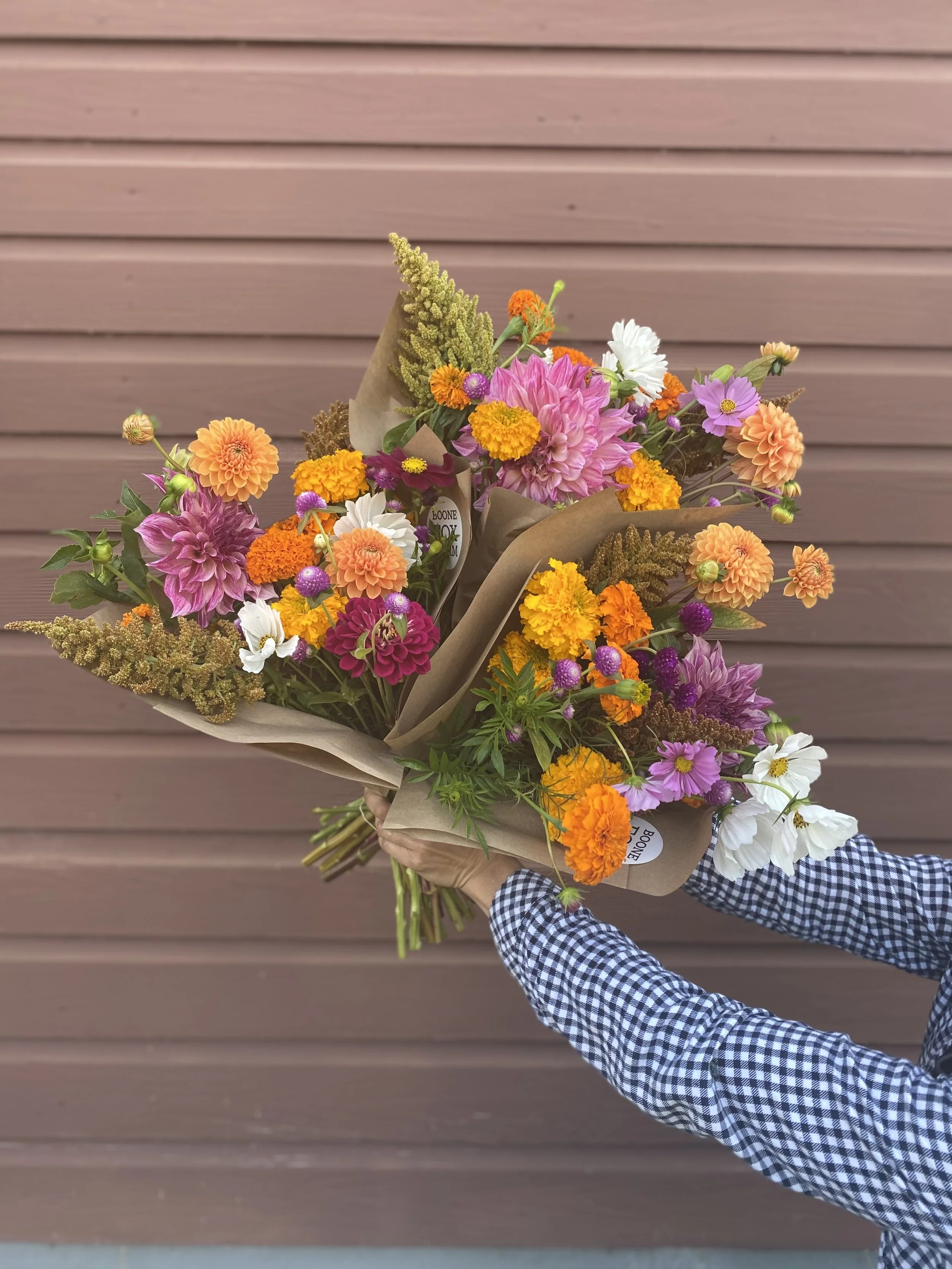 September bouquet shares
