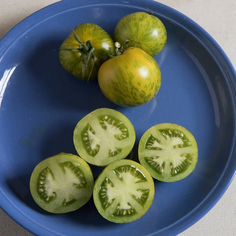 Grape Tomato - Green Zebra