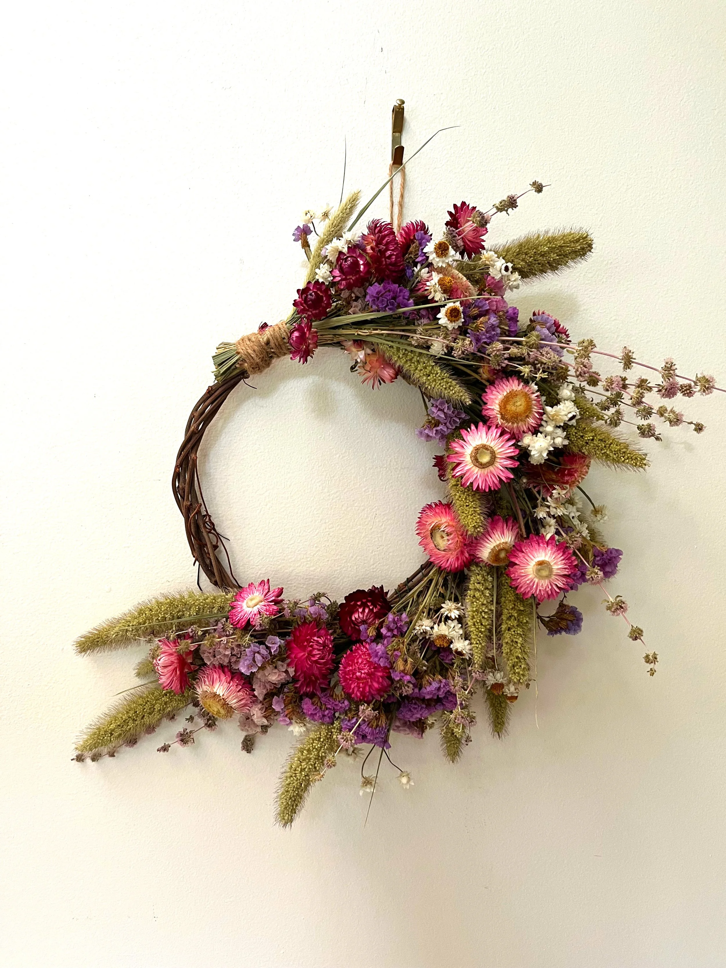 Dried Flower Wreath Workshop