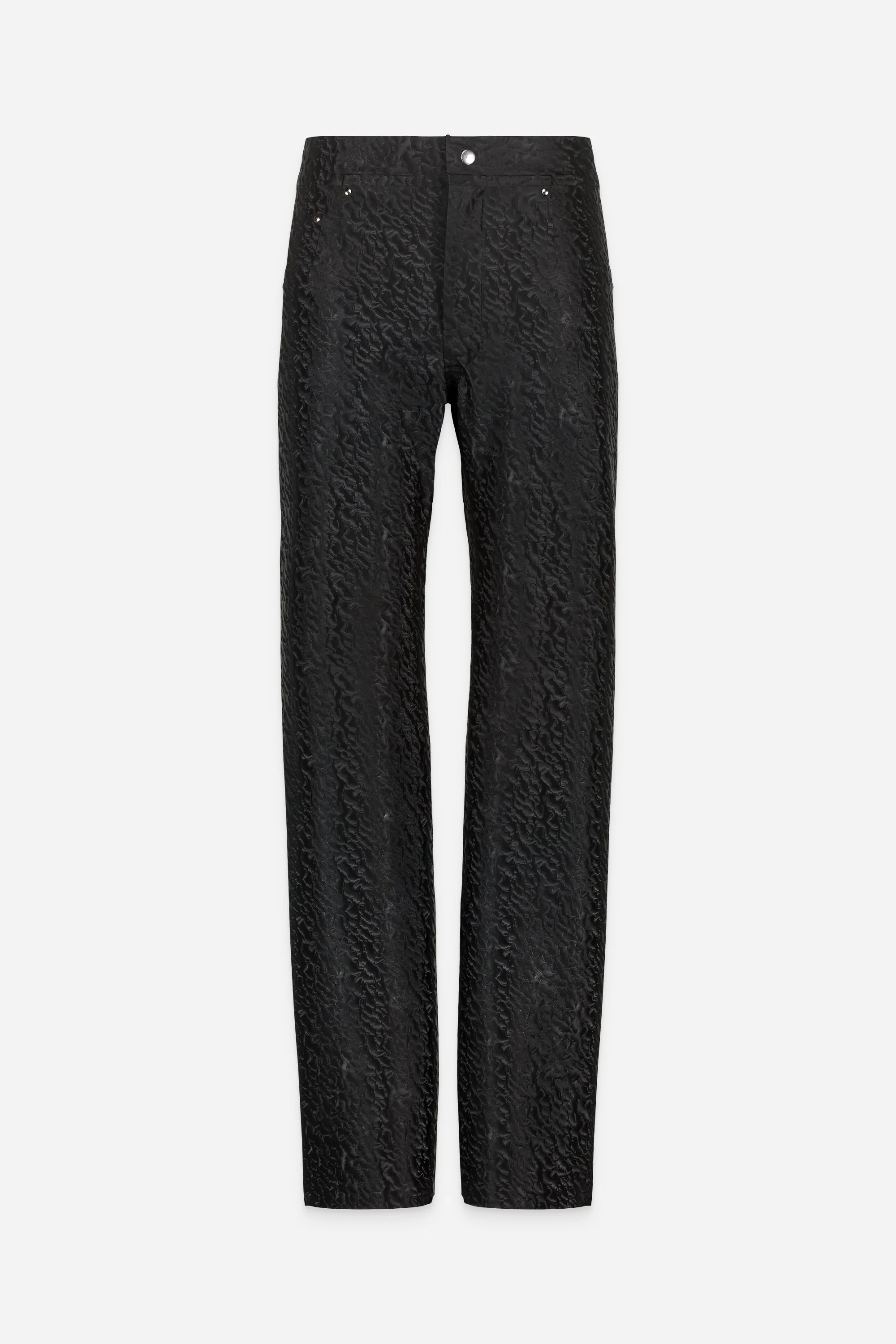 LATEX JEAN PANTS BLACK ASTRAKAN