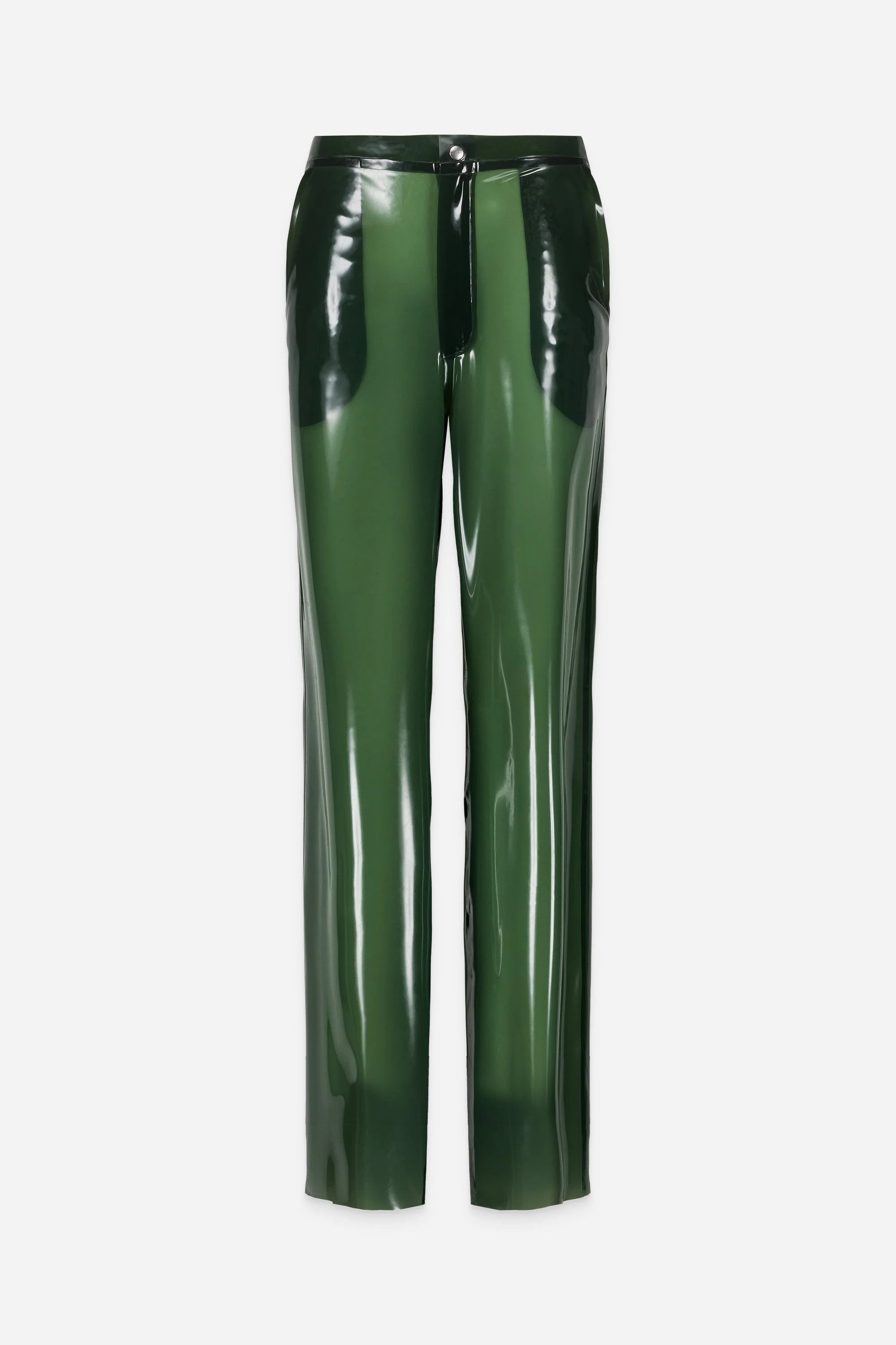 STRAIGHT PANTS TRANSOLIVE