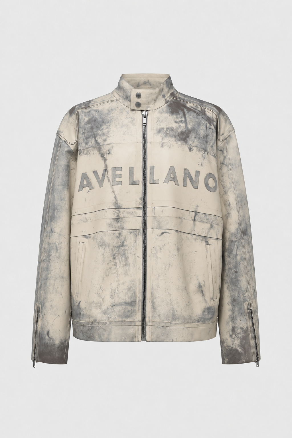 HAND DYED AVELLANO LOGO JACKET