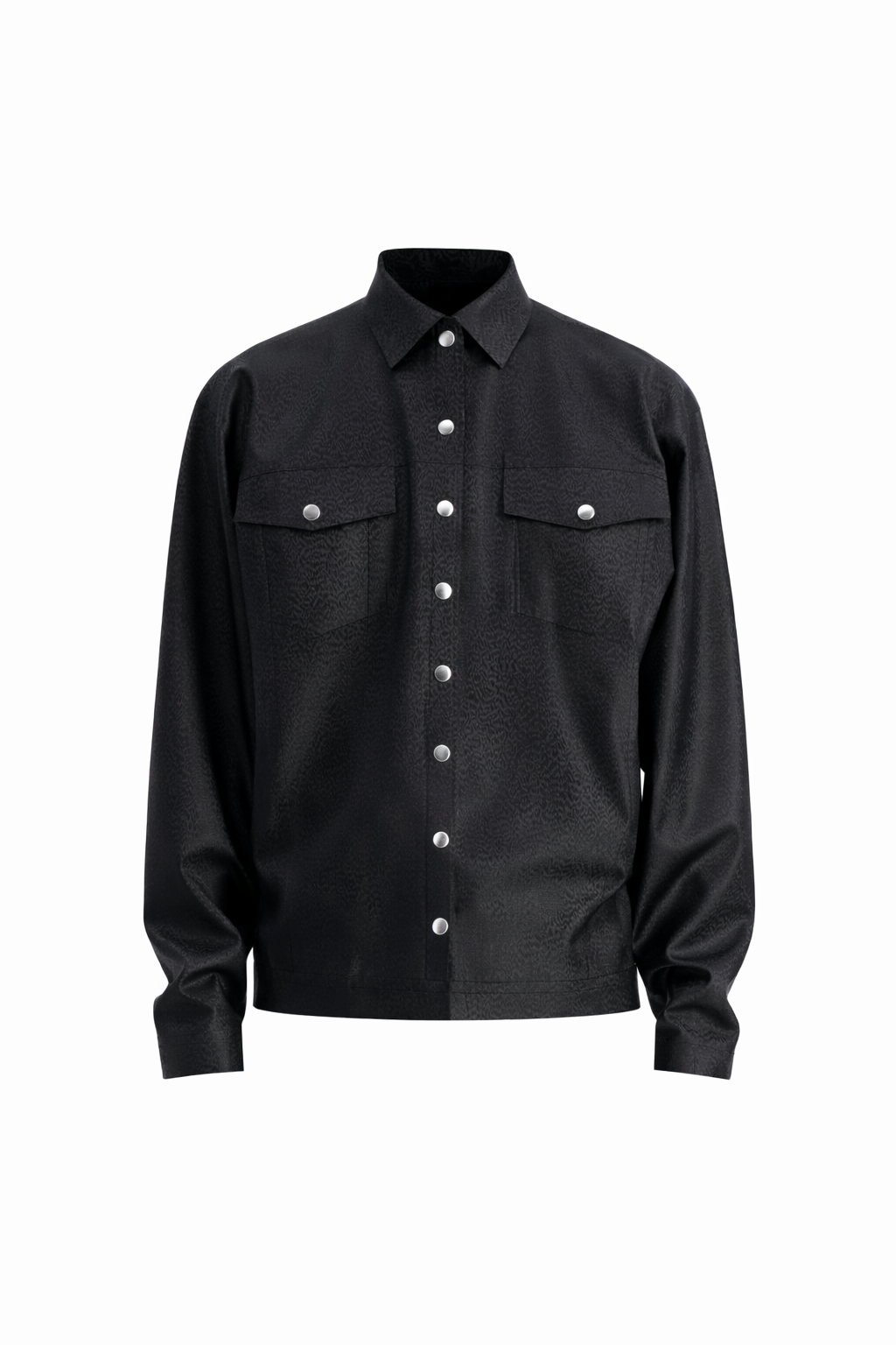 LATEX JEAN JACKET SONAR EFFECT