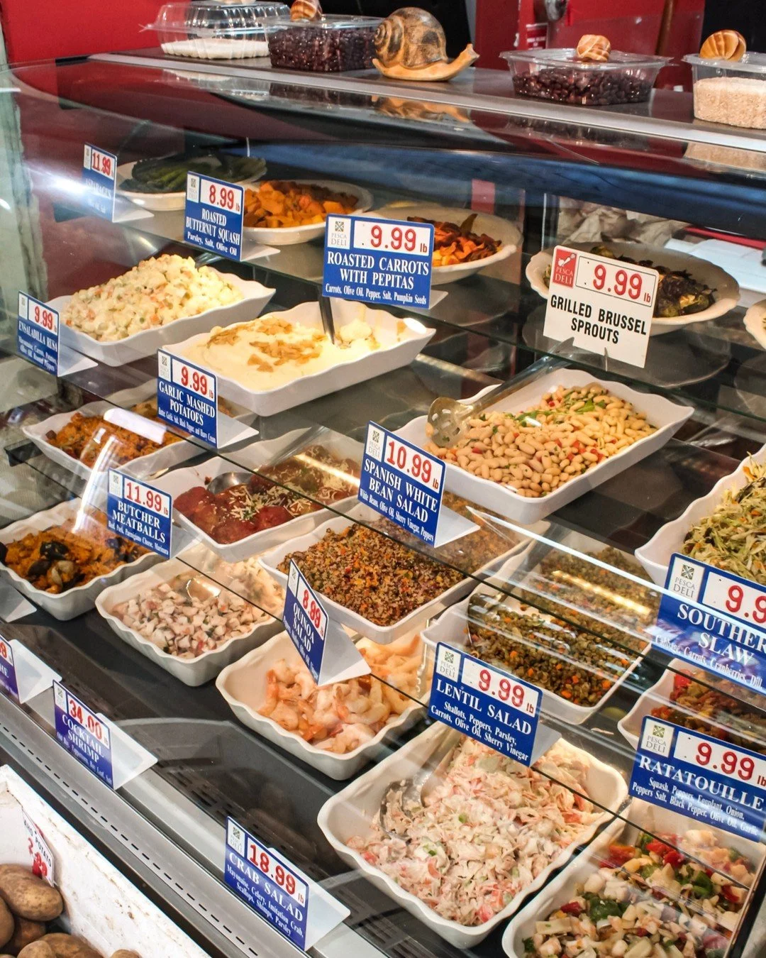 What are you choosing from our prepared foods case? Grilled brussel sprouts? Southern slaw? Steamed shrimp? Lentil salad?

#bethesdamd