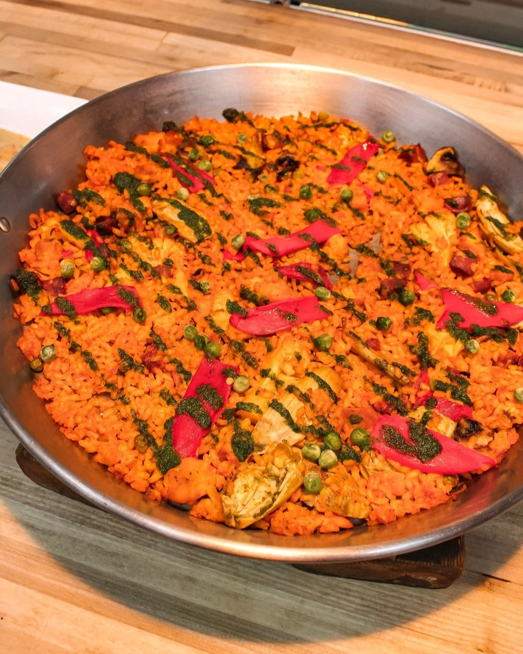 Ready for something savory after all the Halloween treats? We've got hot, fresh, house made paella ready for you! 🥘

#paella #bethesdamd #eatlocal