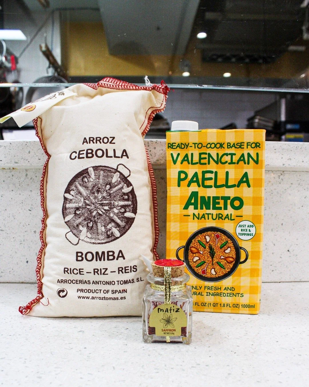 Spend a winter weekend at home making paella! We have all the ingredients you need to make a truly delicious, authentic paella at home - just ask our staff and they will help you find everything from rice to spices. 

#paella #cooking