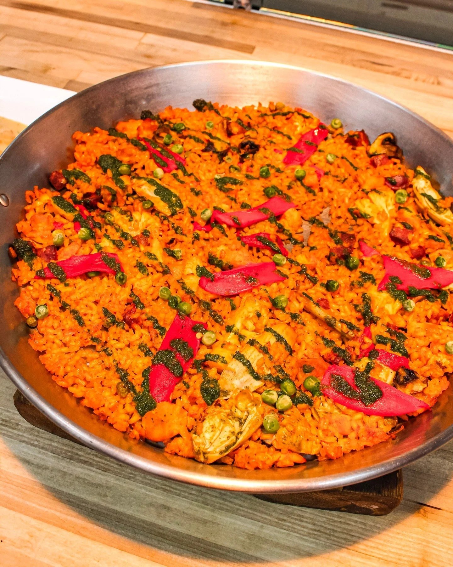 Paella 🤝 World Cup watch parties. 

Our catering menu offers something for every World Cup watch party - but our paella really shines. 

#paella #worldcup #spain #bethesdaeats