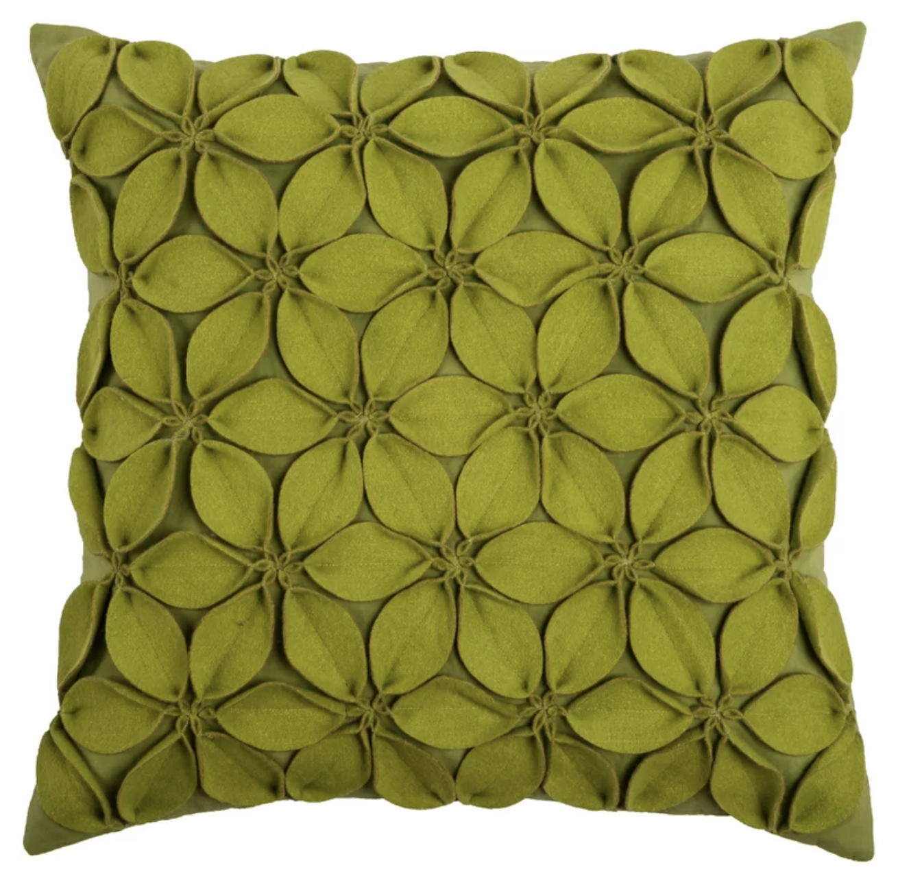 Green Throw Pillow