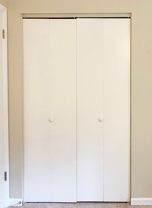 Bifold Closet Door Makeover - Easy DIY Under $15 — Redesigned Classics