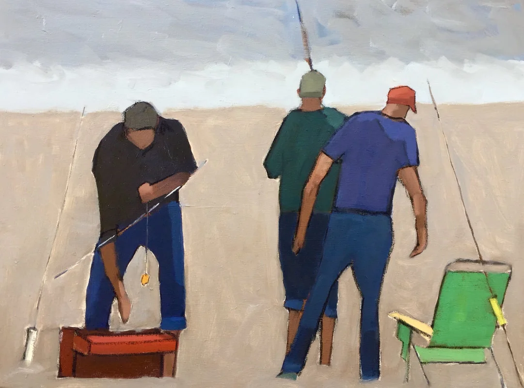 Surf Casters 18 x 24 available in studio.jpg