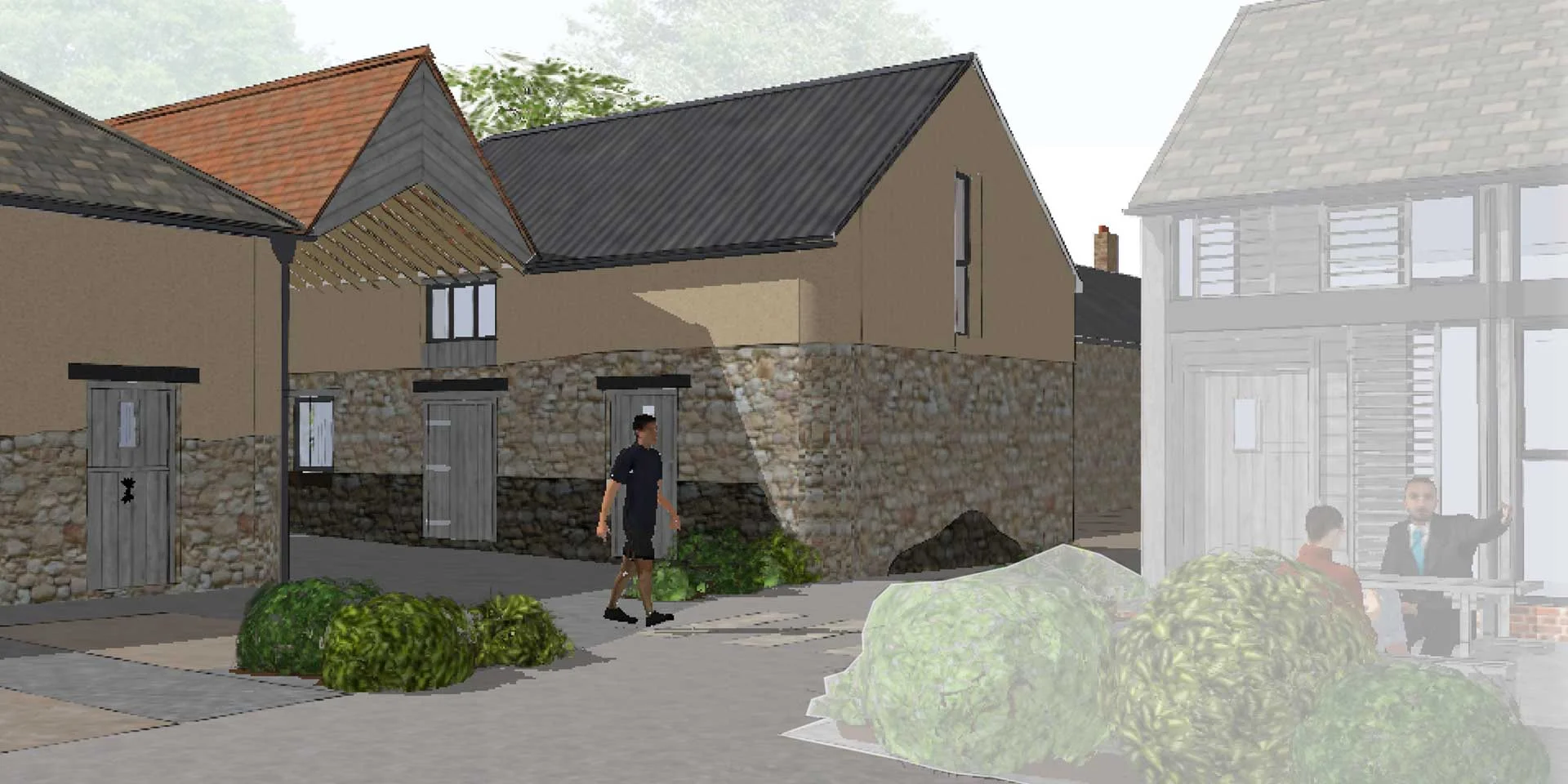 Huxham Barns office space Exeter