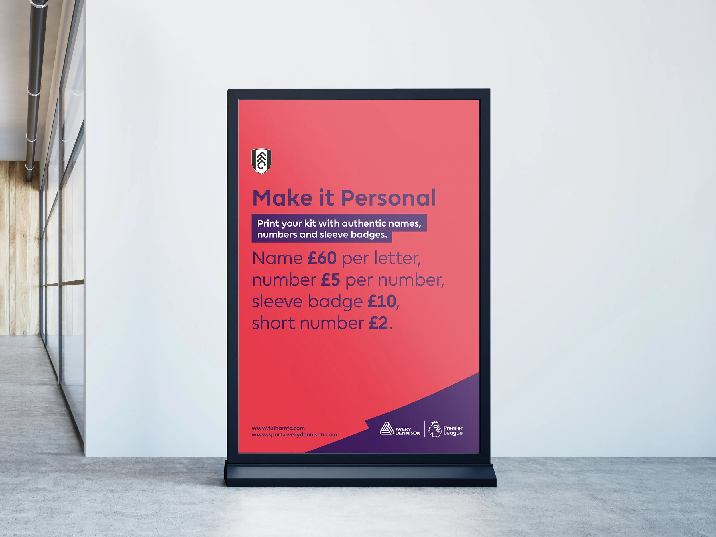  CLIENT:  Premier League  INVOLVEMENT:  Graphic Design | Artwork | Print &amp; Digital Output 