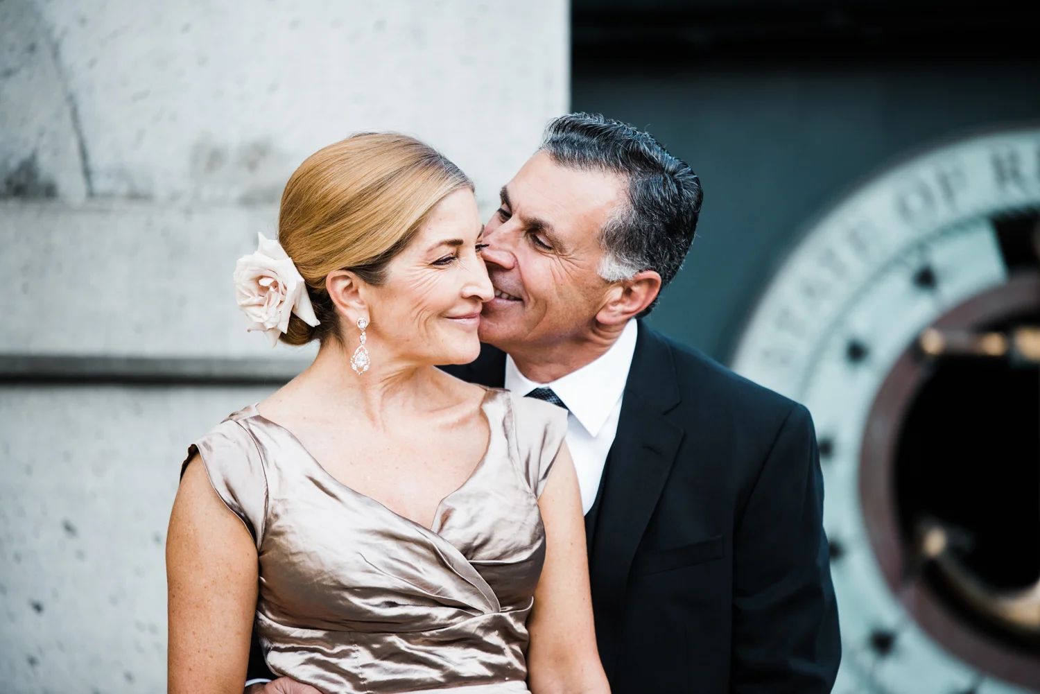 Ephemera Designs Providence, Rhode Island Cafe Nuovo Alternative Wedding Photography Bride & Groom