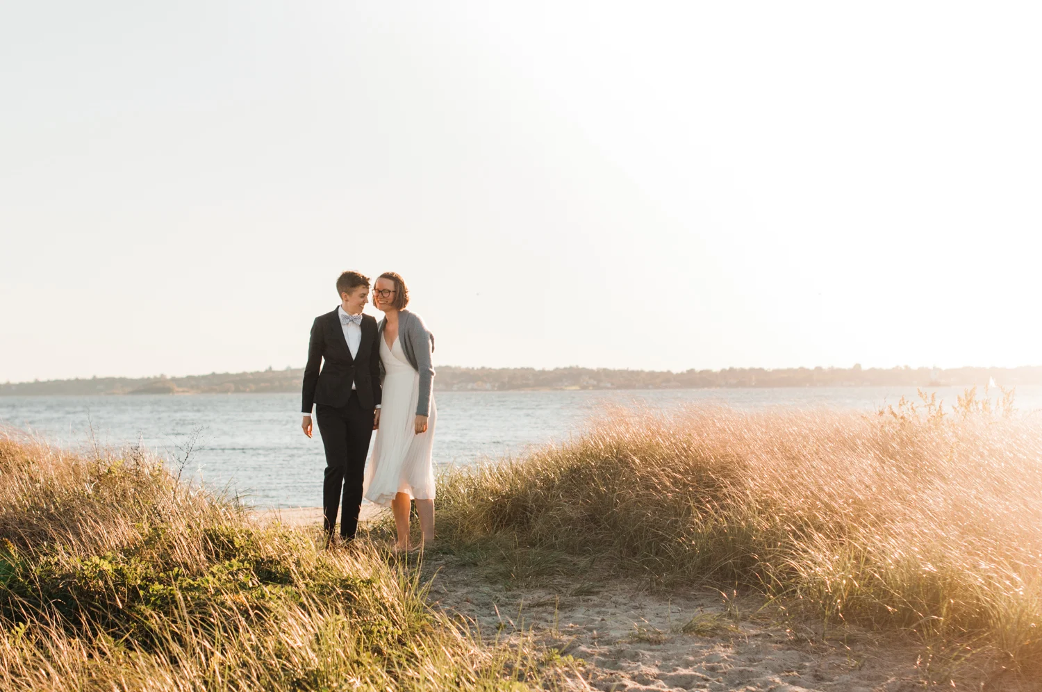 10 - RI Beach Queer Engagement Shoot Friends and Dogs (10 of 42).jpg