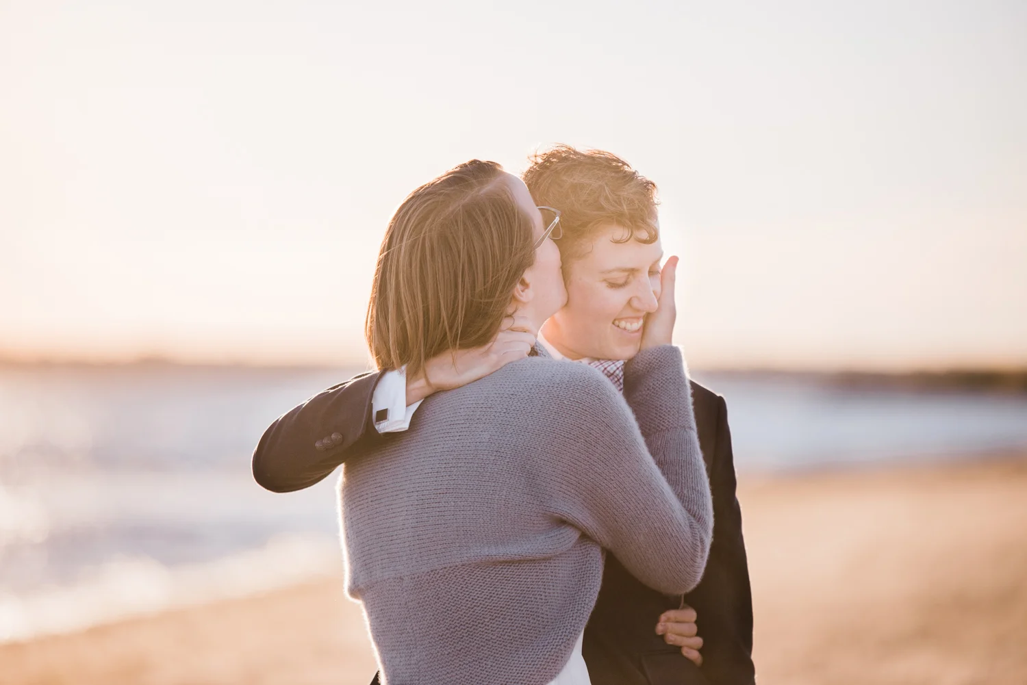 23 - RI Beach Queer Engagement Shoot Friends and Dogs (23 of 42).jpg