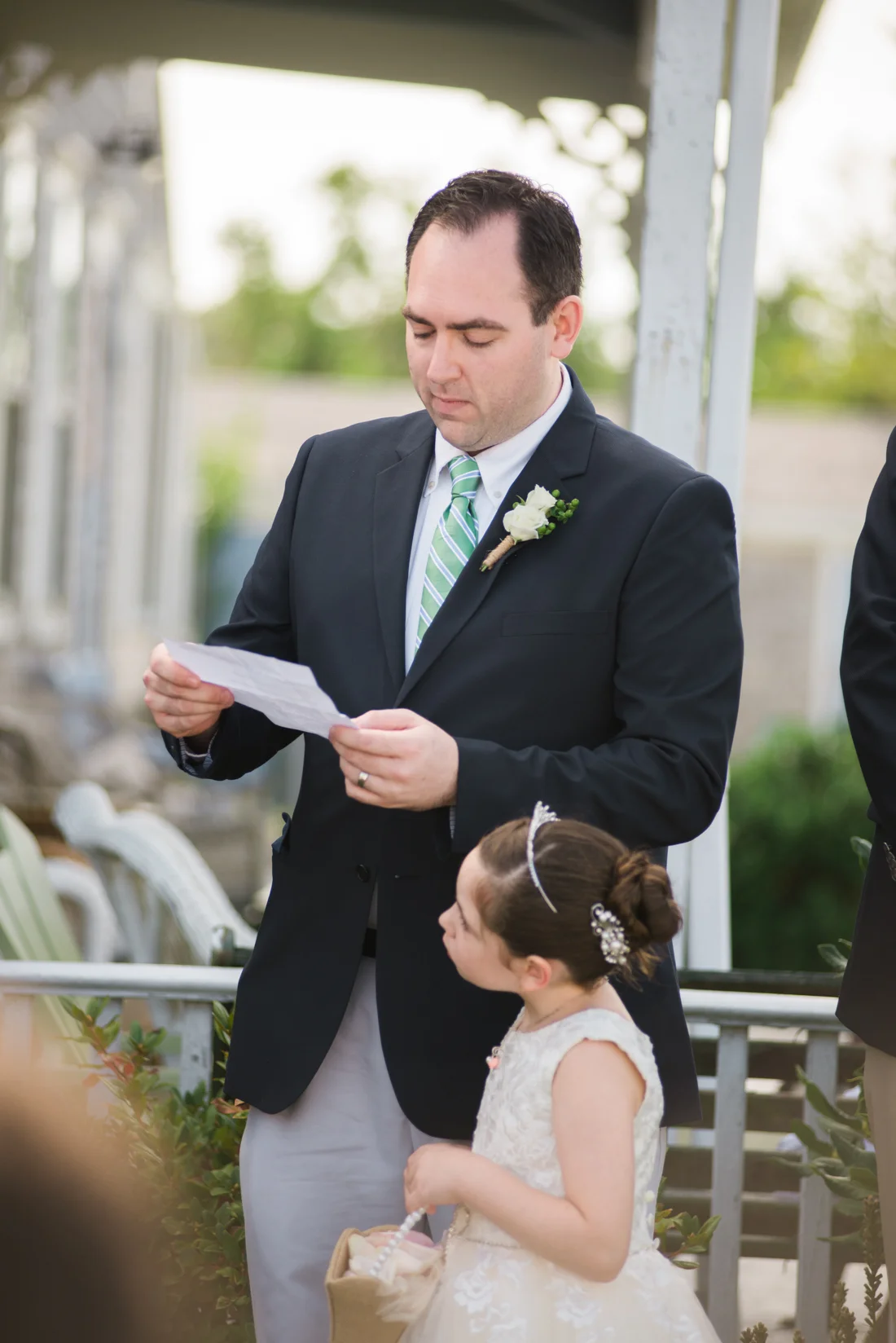 Ephemera Designs Block Island, RI Authentic Wedding Photographer Groomsman Speaking