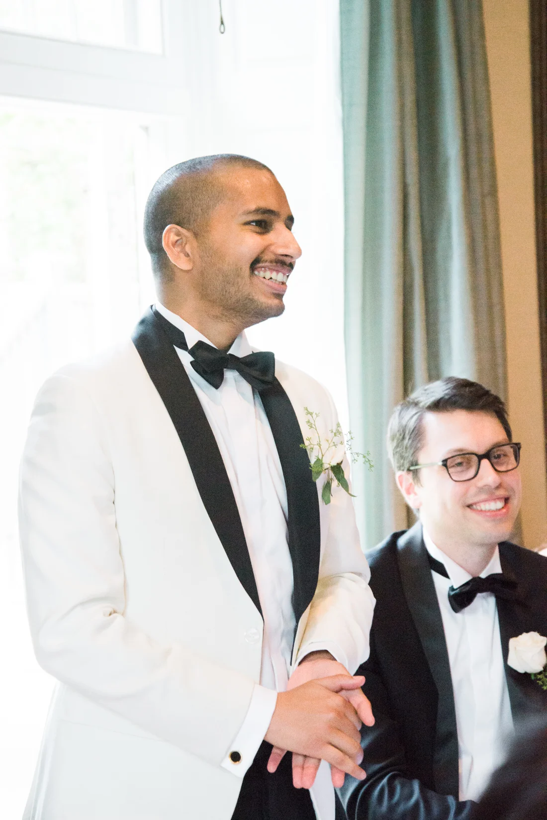 Ephemera Designs Rhode Island Alternative Wedding Photography Groom and Groomsman