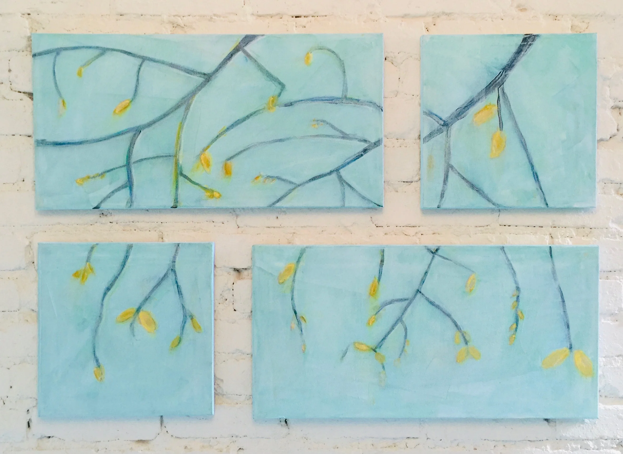 last leaves series ~ in four pieces