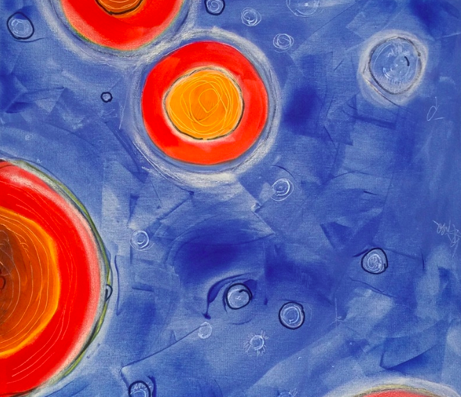 Encircled ~ 32 Abstract Paintings &amp; Haiku