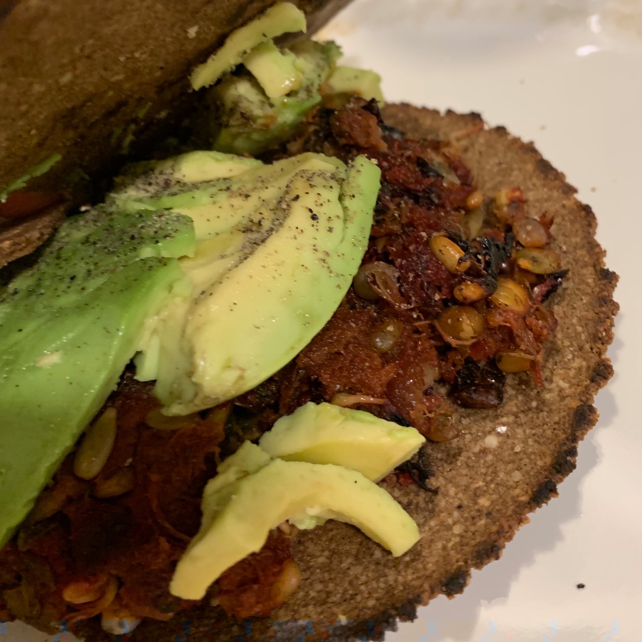 Fresh Foraged Acorn Flour Flat Bread