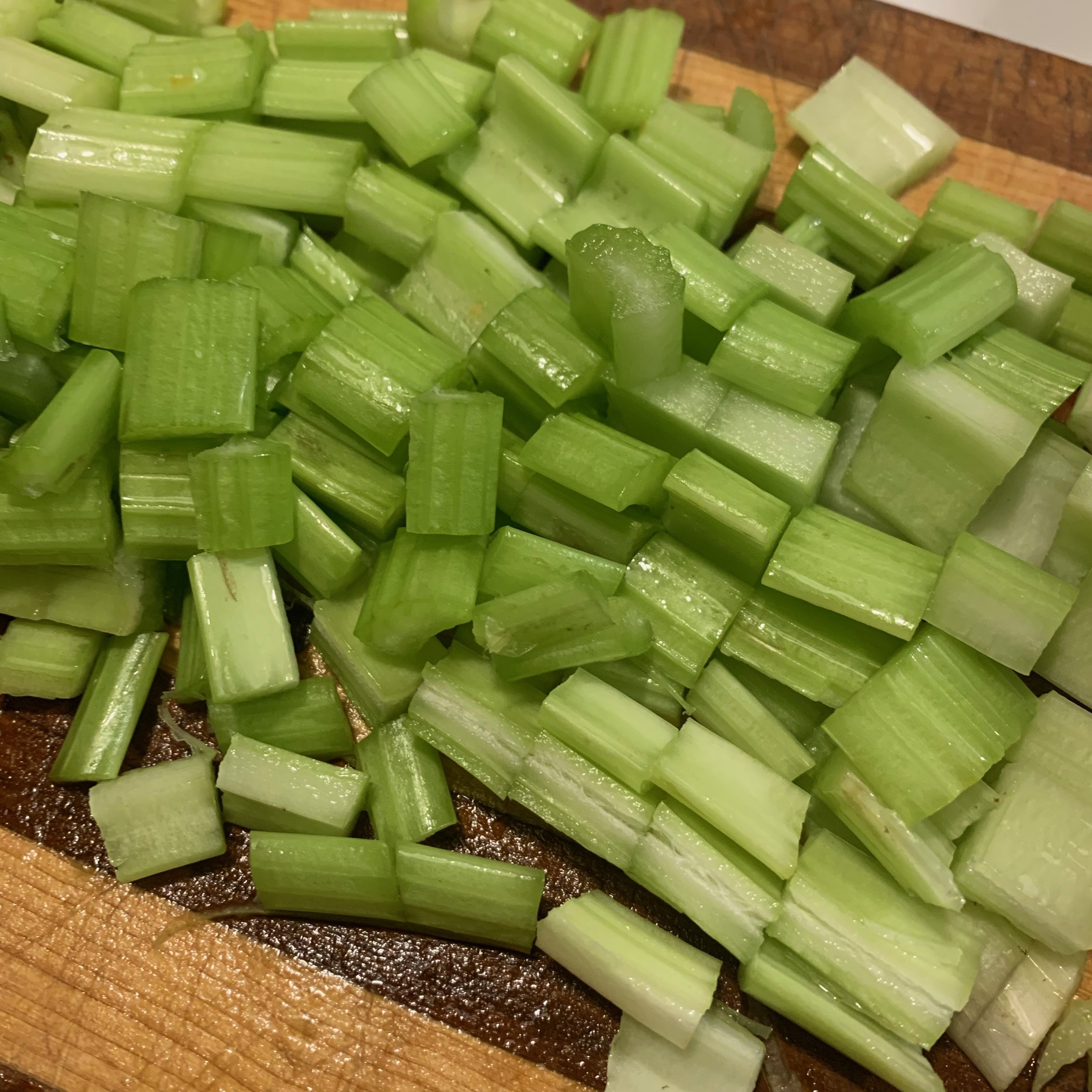 celery adds potassium and vital nutrients and rounds out the flavor of most soups