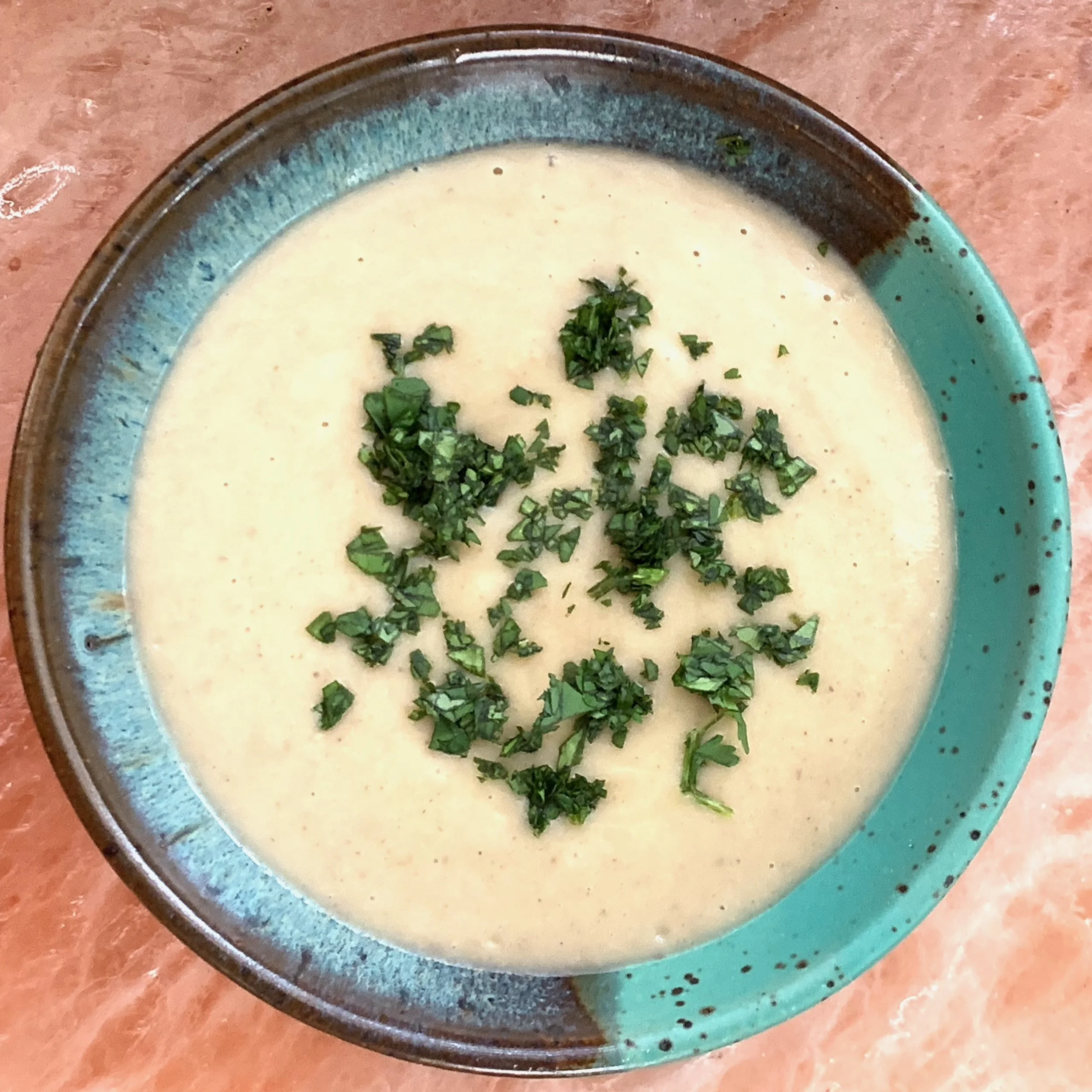 Nearly white creamy kidney bean soup ~ good for your cognitive health?