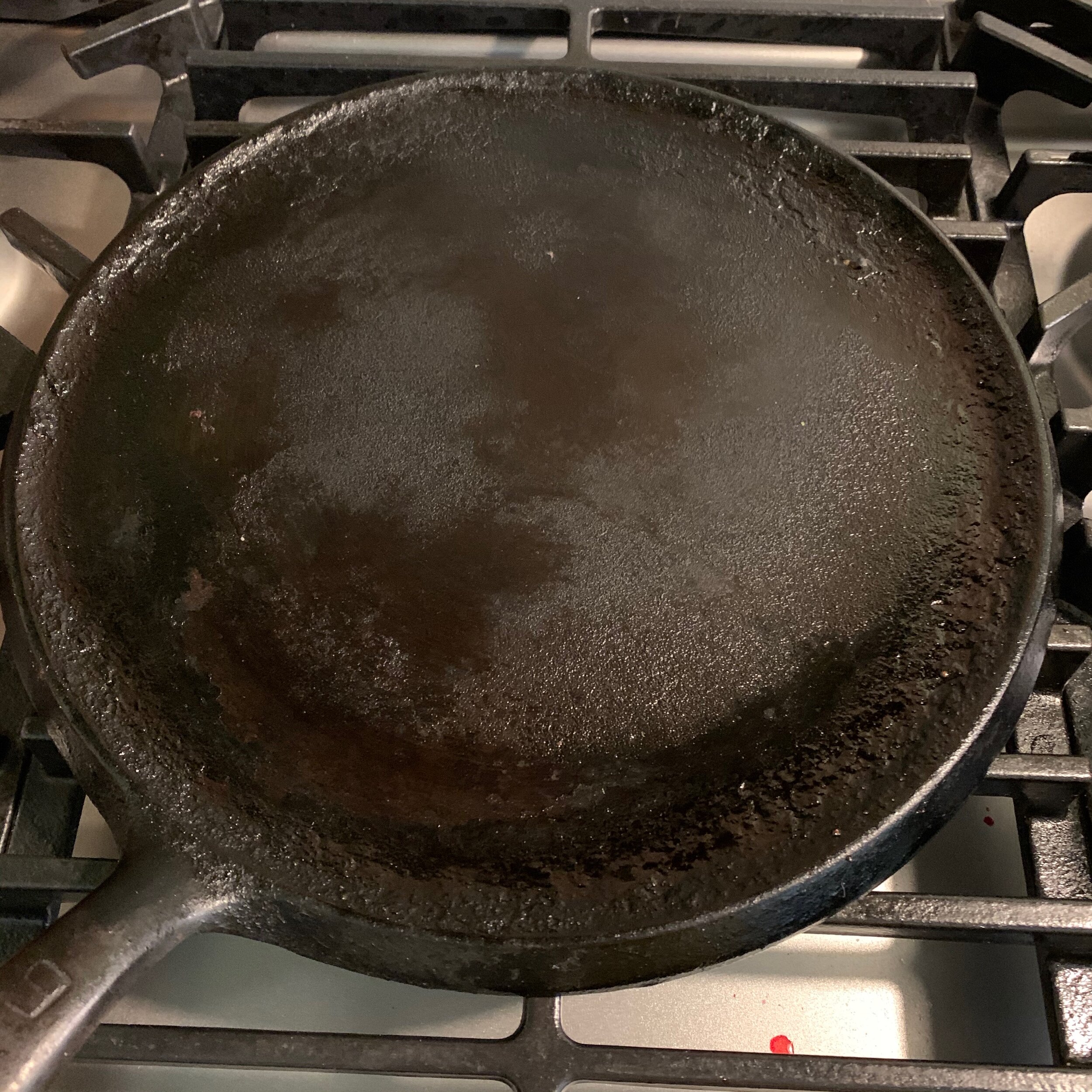 you must have a hot griddle ready, lightly oiled with coconut oil