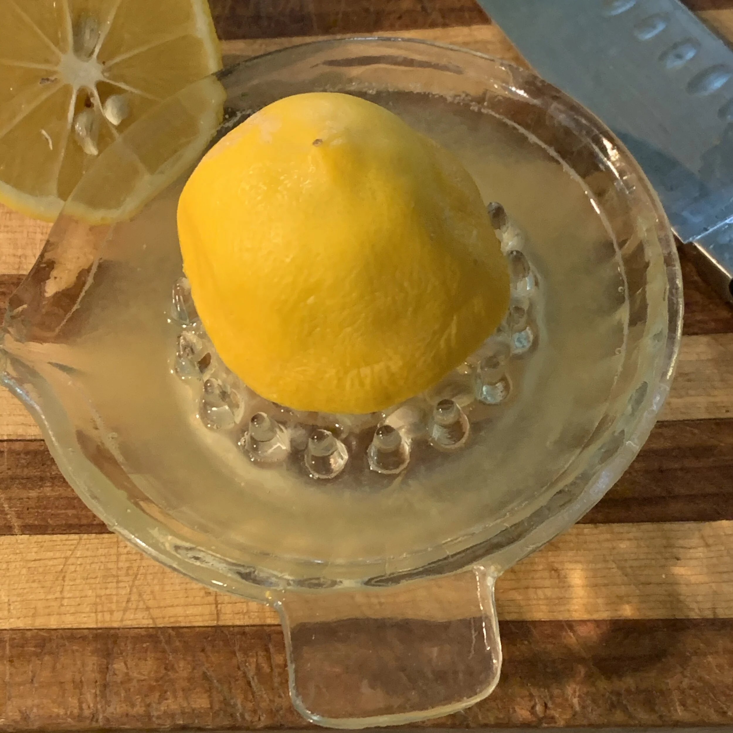 Meyer lemon's are the juiciest