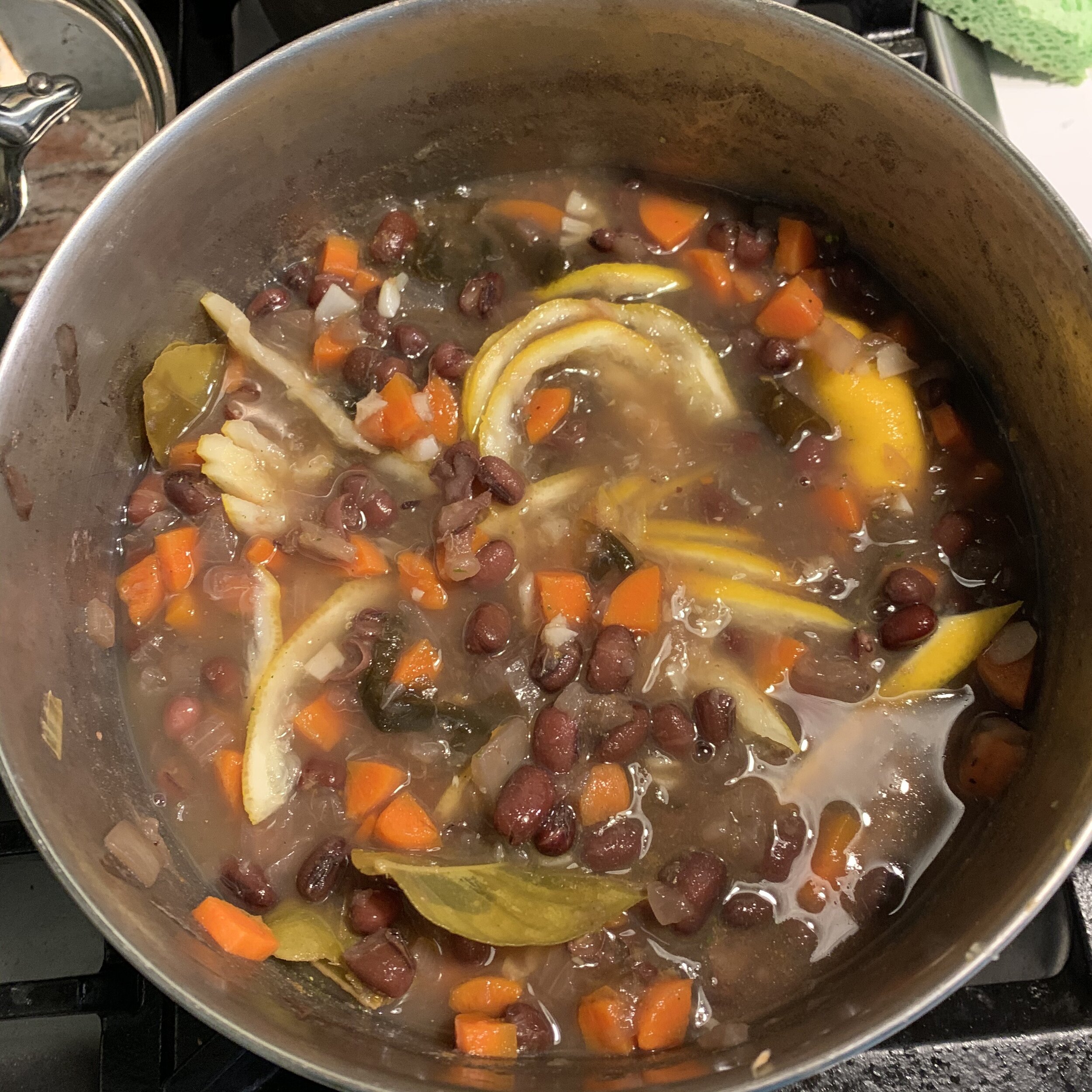 all ingredients in the final low boil