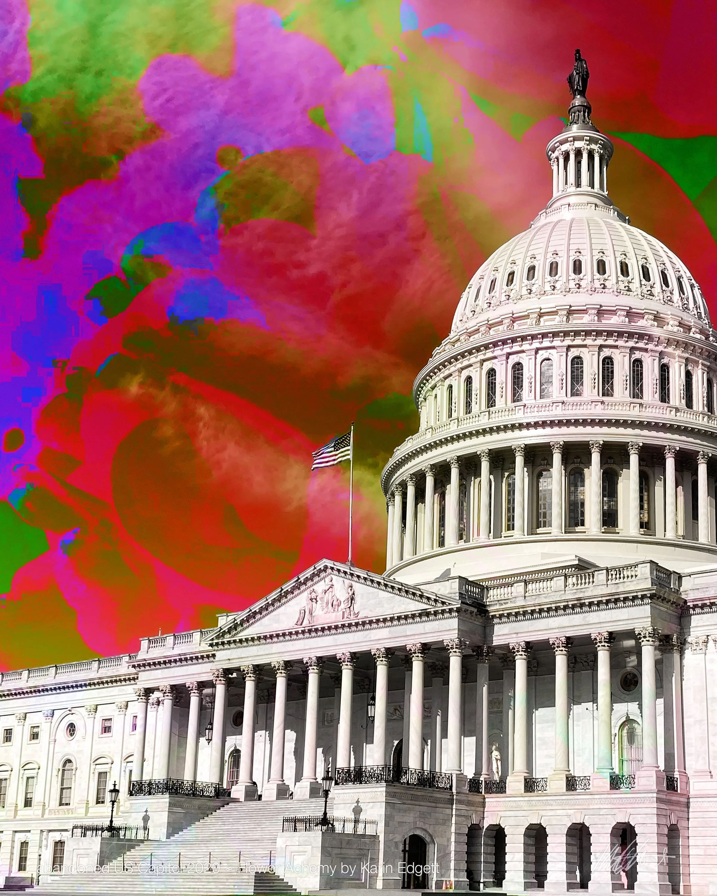 abandoned us capitol — spring 2020